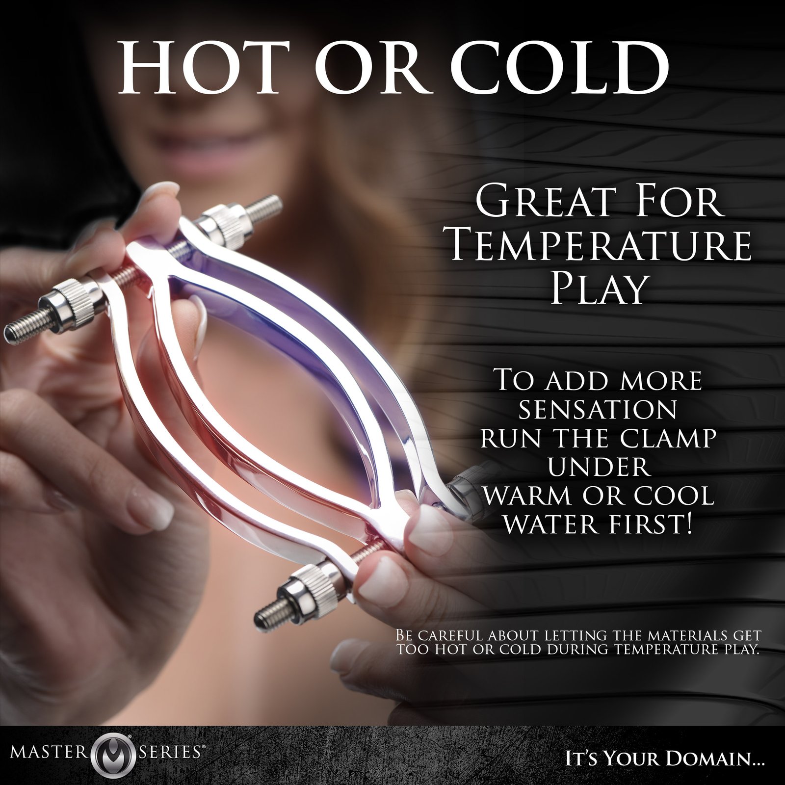 Stainless Steel Adjustable Pussy Clamp - Image 6