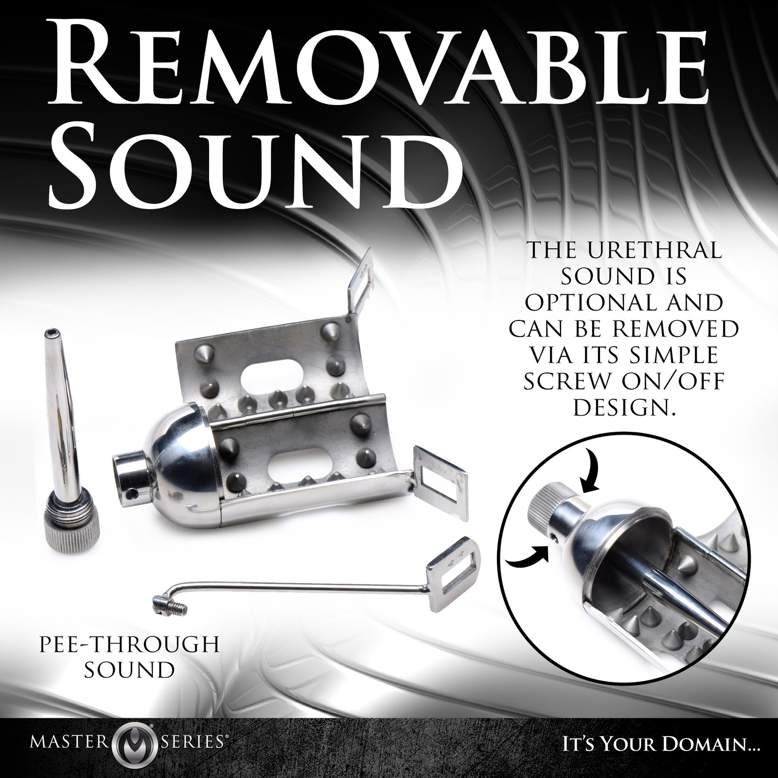 Spiked Chamber Chastity Cage - Image 3