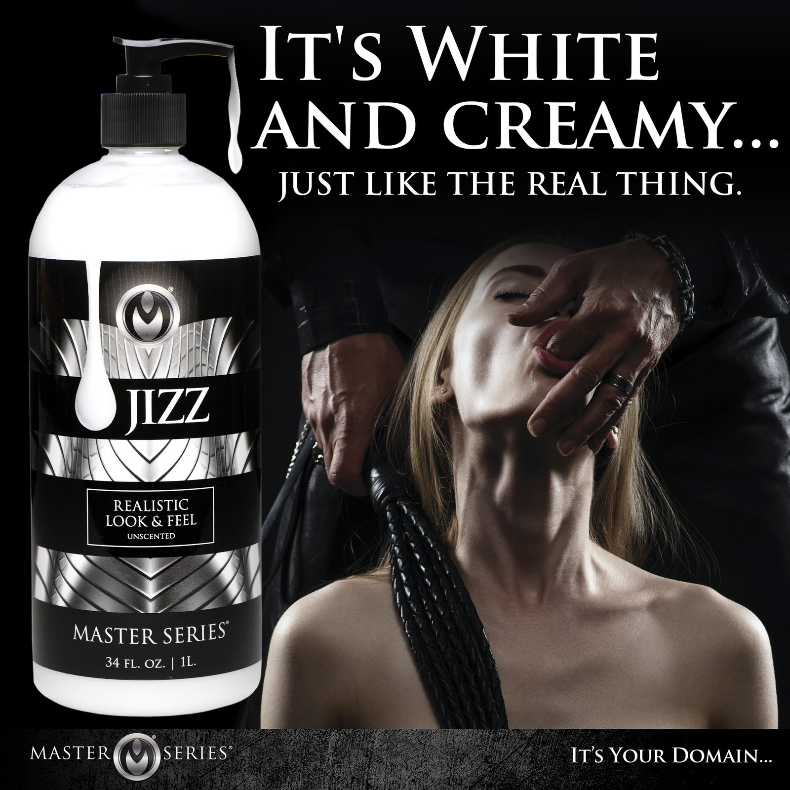 Jizz Unscented Water-Based Lube - 34oz - Image 2