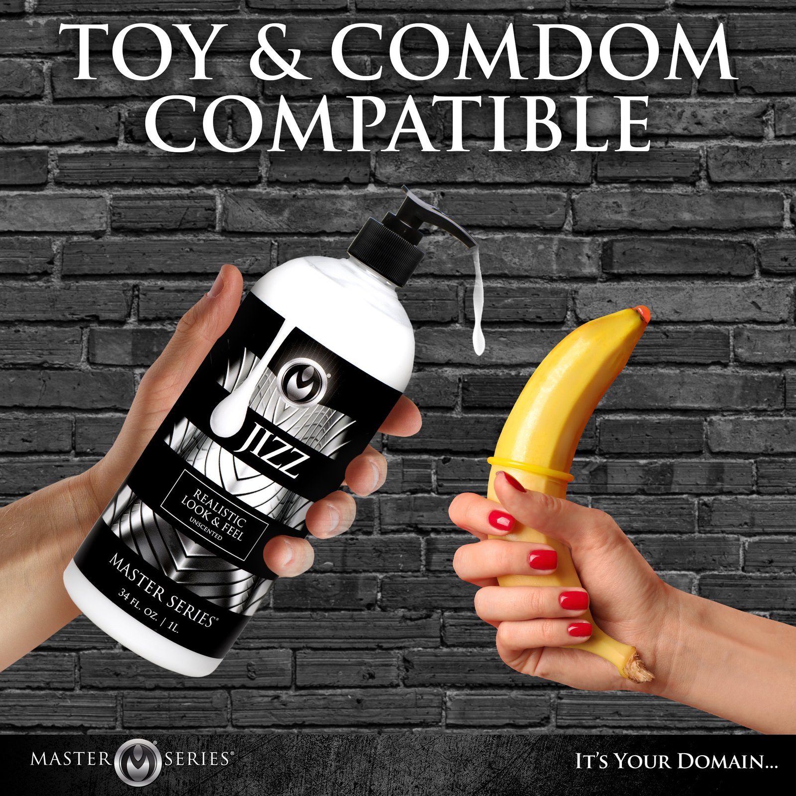 Jizz Unscented Water-Based Lube - 34oz - Image 5