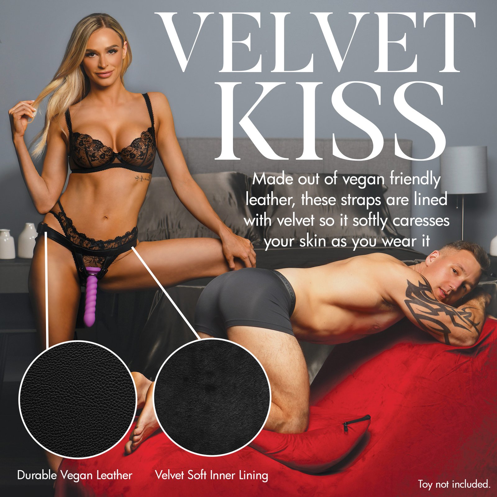 Velvet Kiss Strap-On Harness - Image 6