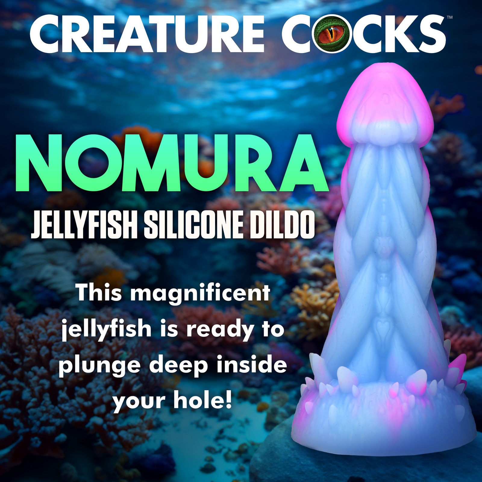 Nomura Jellyfish Silicone Dildo - Image 2