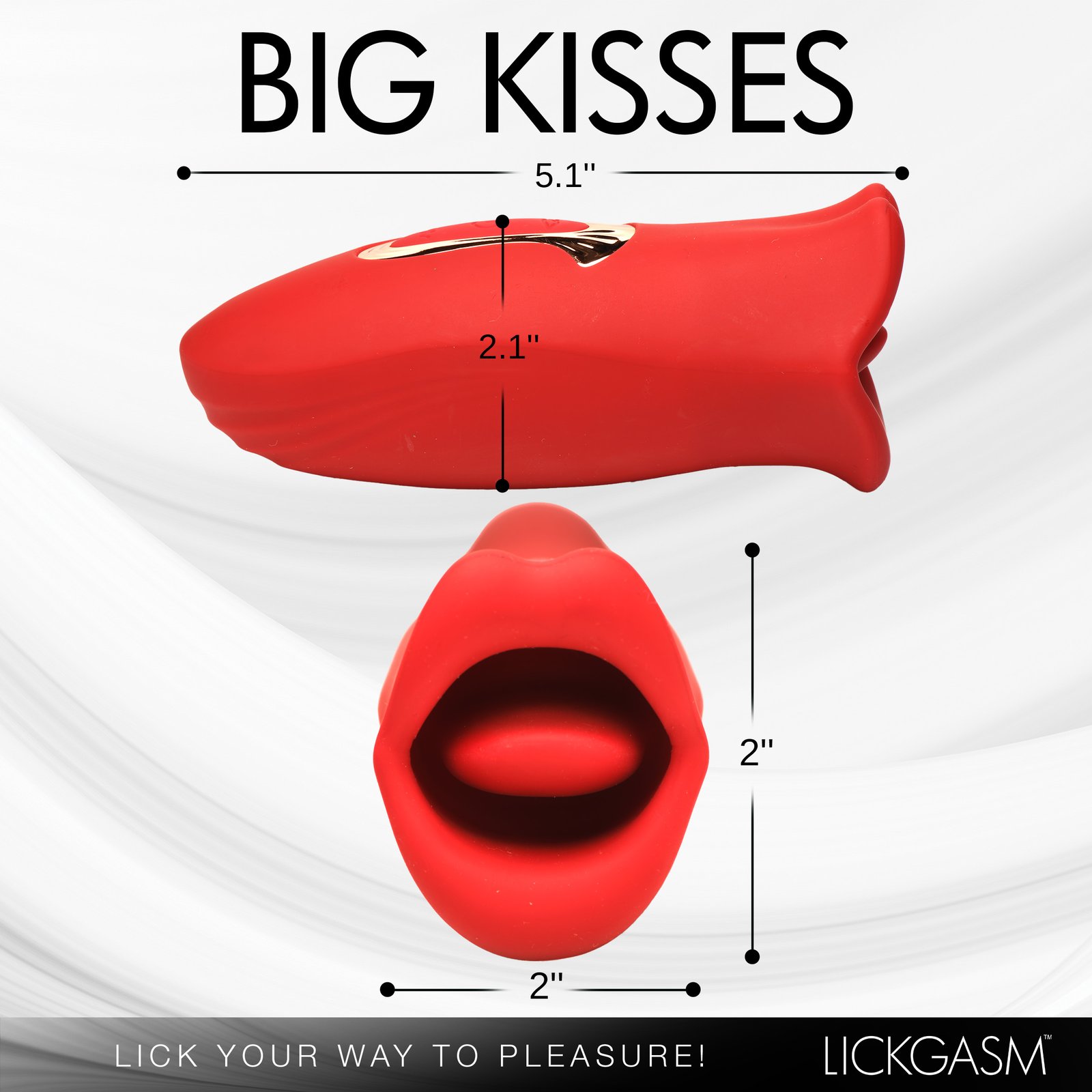 Kiss and Tell Mini Kissing and Vibrating Clitoral Stimulator - Image 4