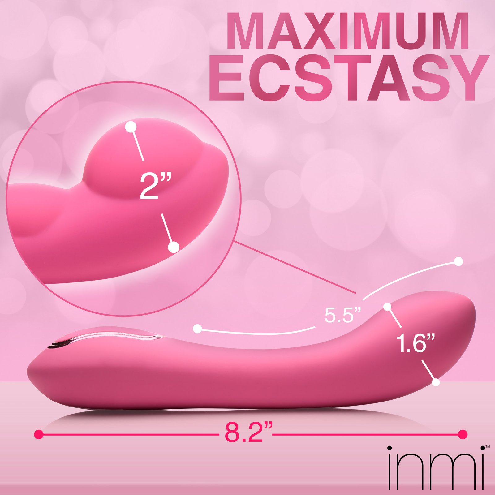 Extreme-G Inflating G-spot Silicone Vibrator - Image 4