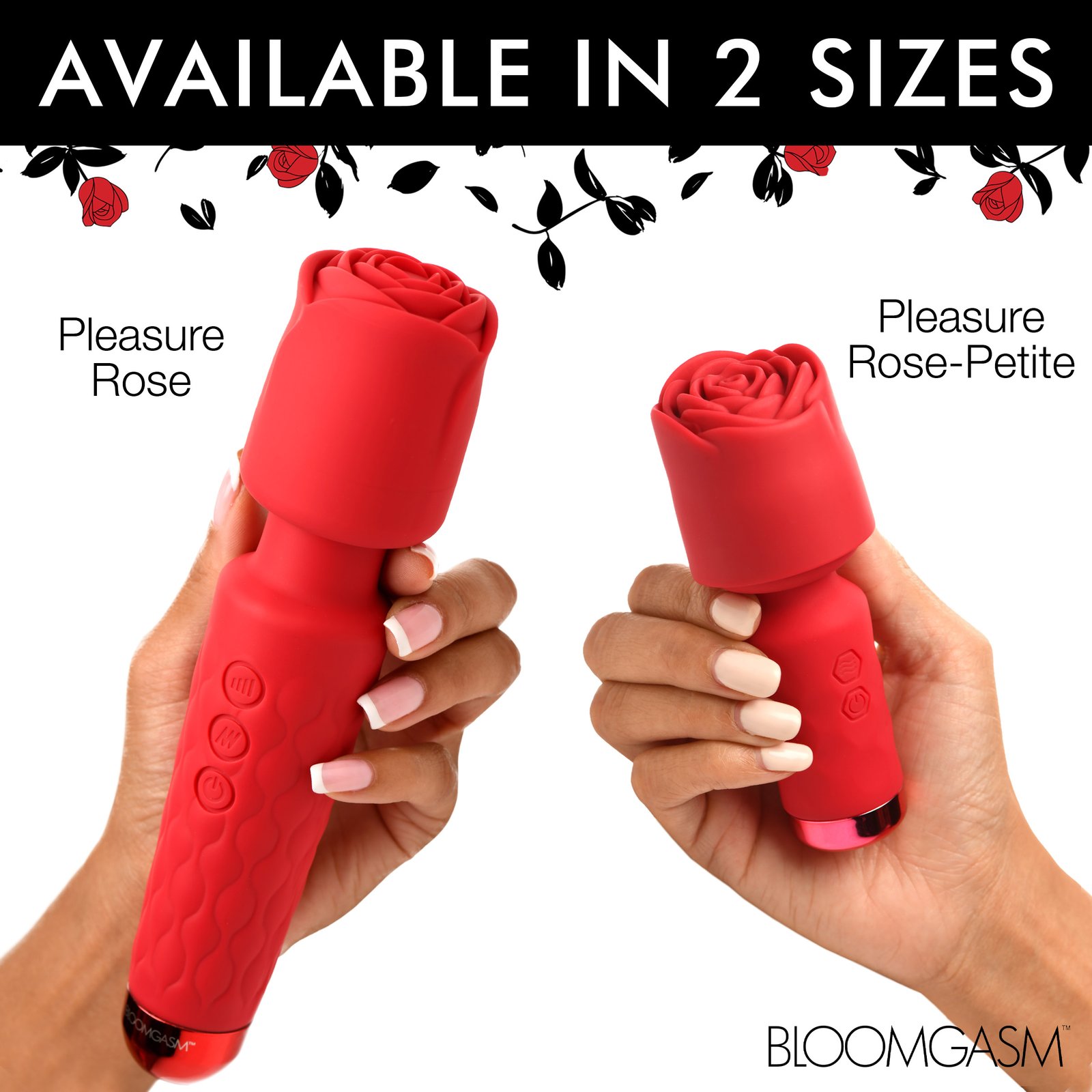 Deluxe Silicone Rose Wand - Image 8