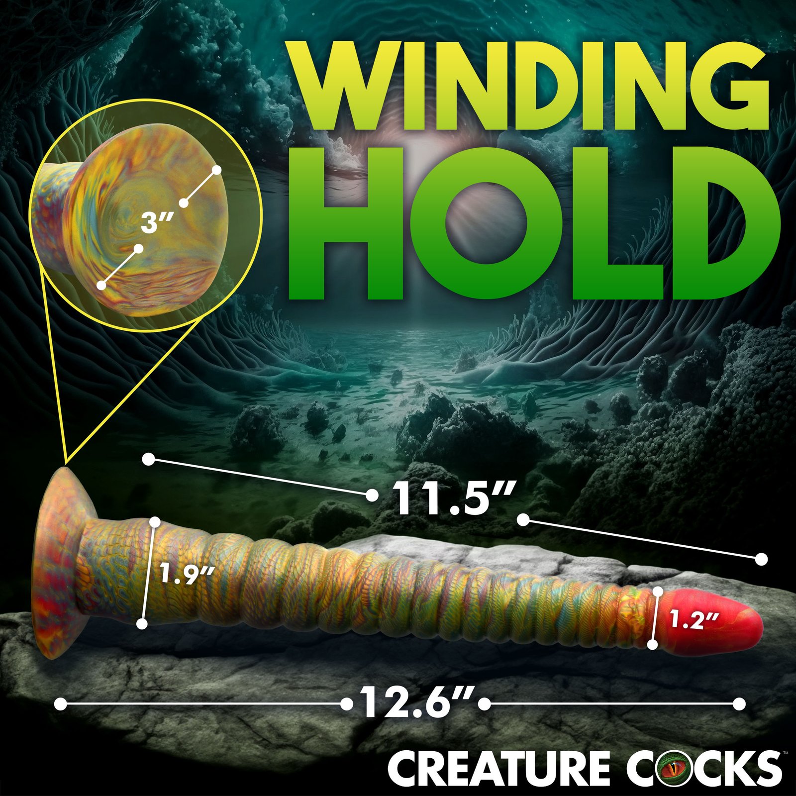 Tenta-Dick Tentacle Silicone Dildo - Image 4