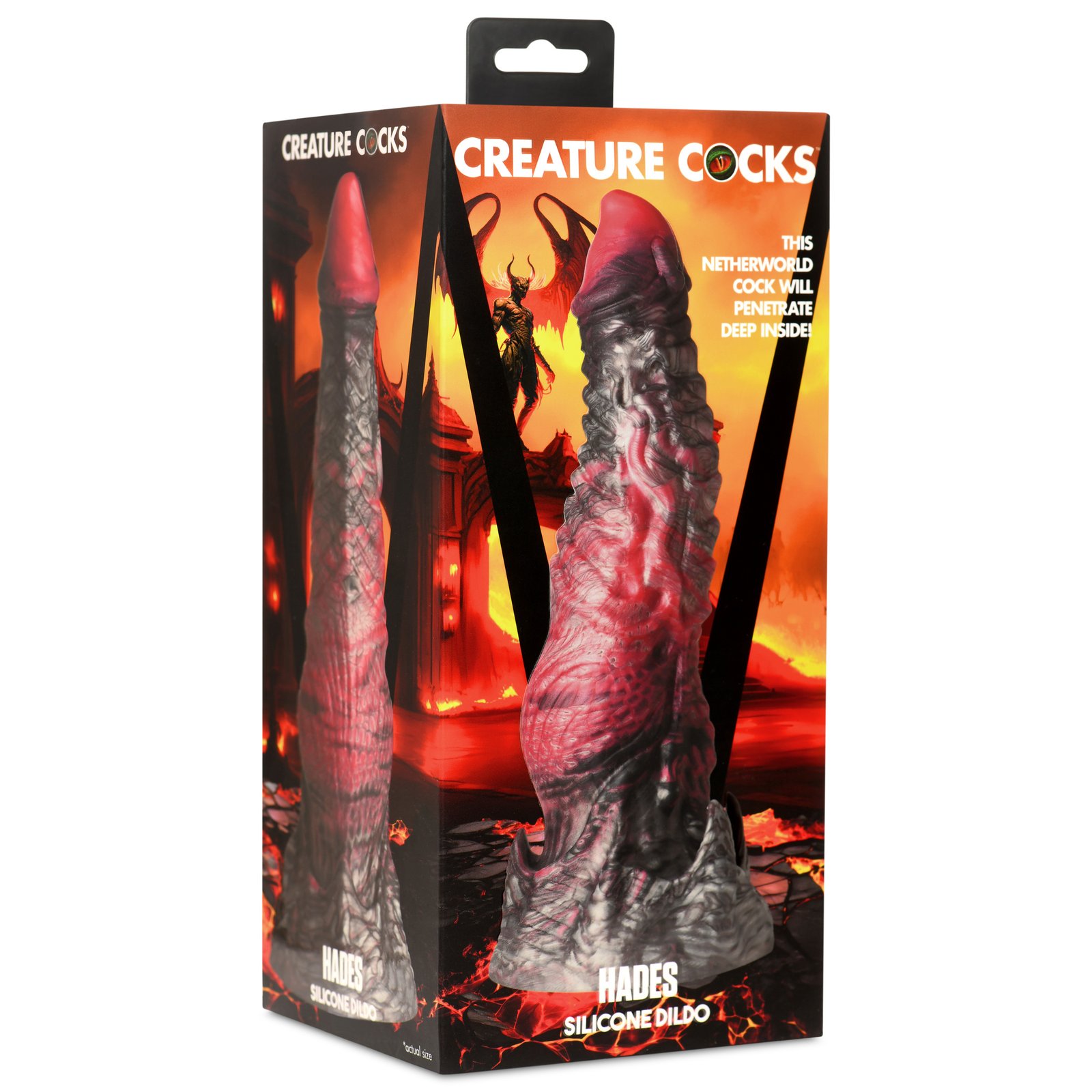 Hades Silicone Dildo - Large - Image 9