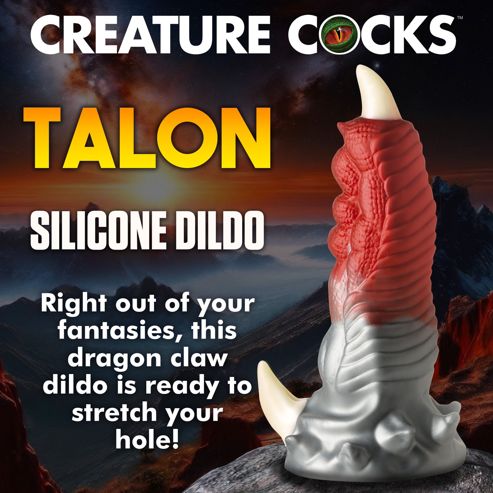 Talon Silicone Dildo - Image 2