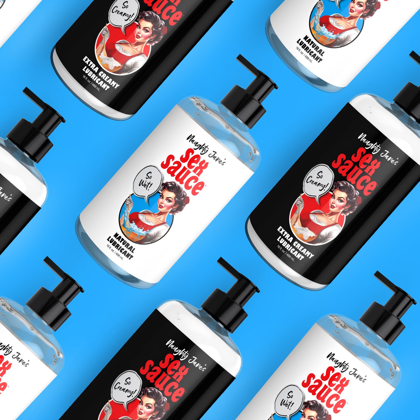 Naughty Jane's Sex Sauce Natural Lubricant - 16oz - Image 9