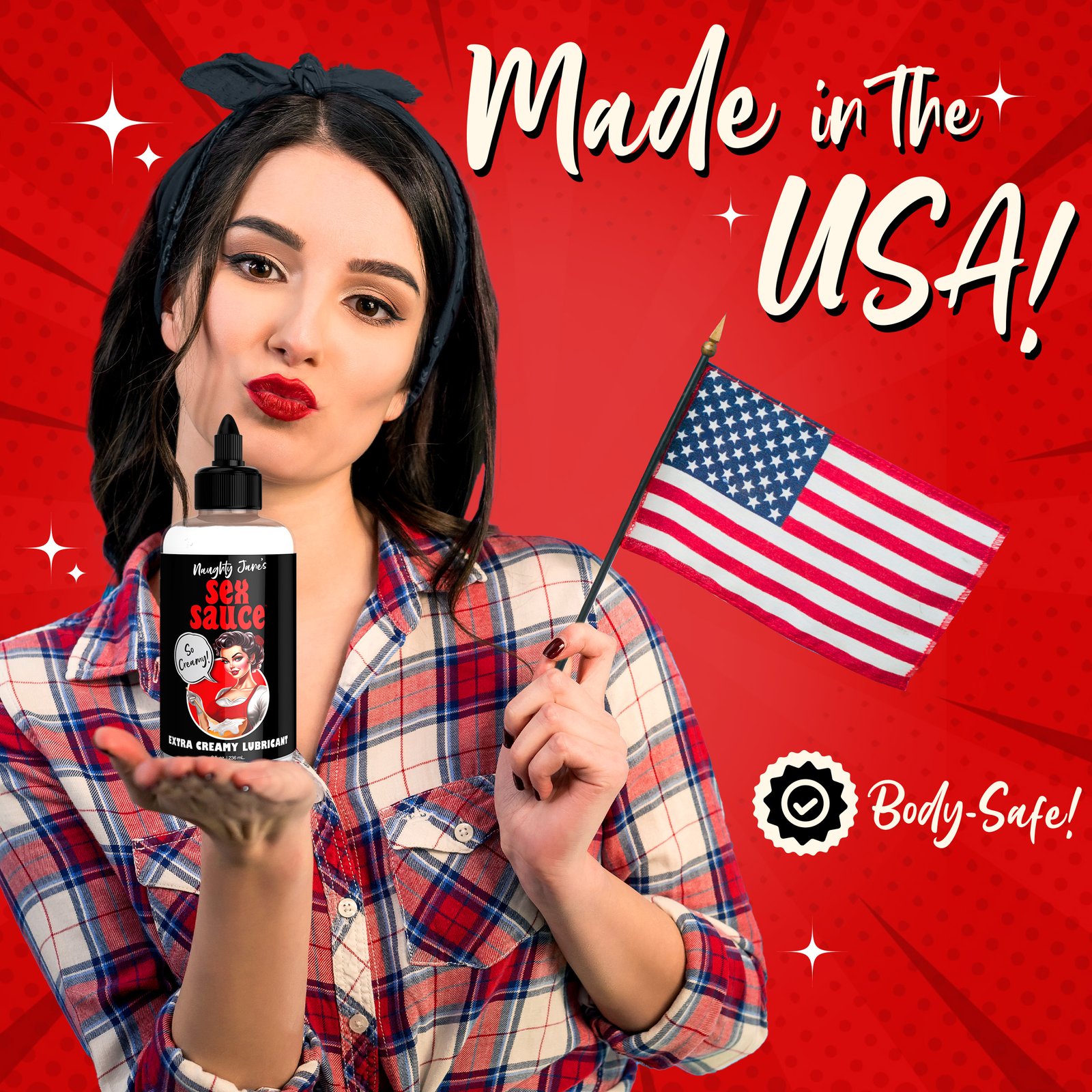 Naughty Jane's Sex Sauce Extra Creamy Lubricant - 8oz - Image 7