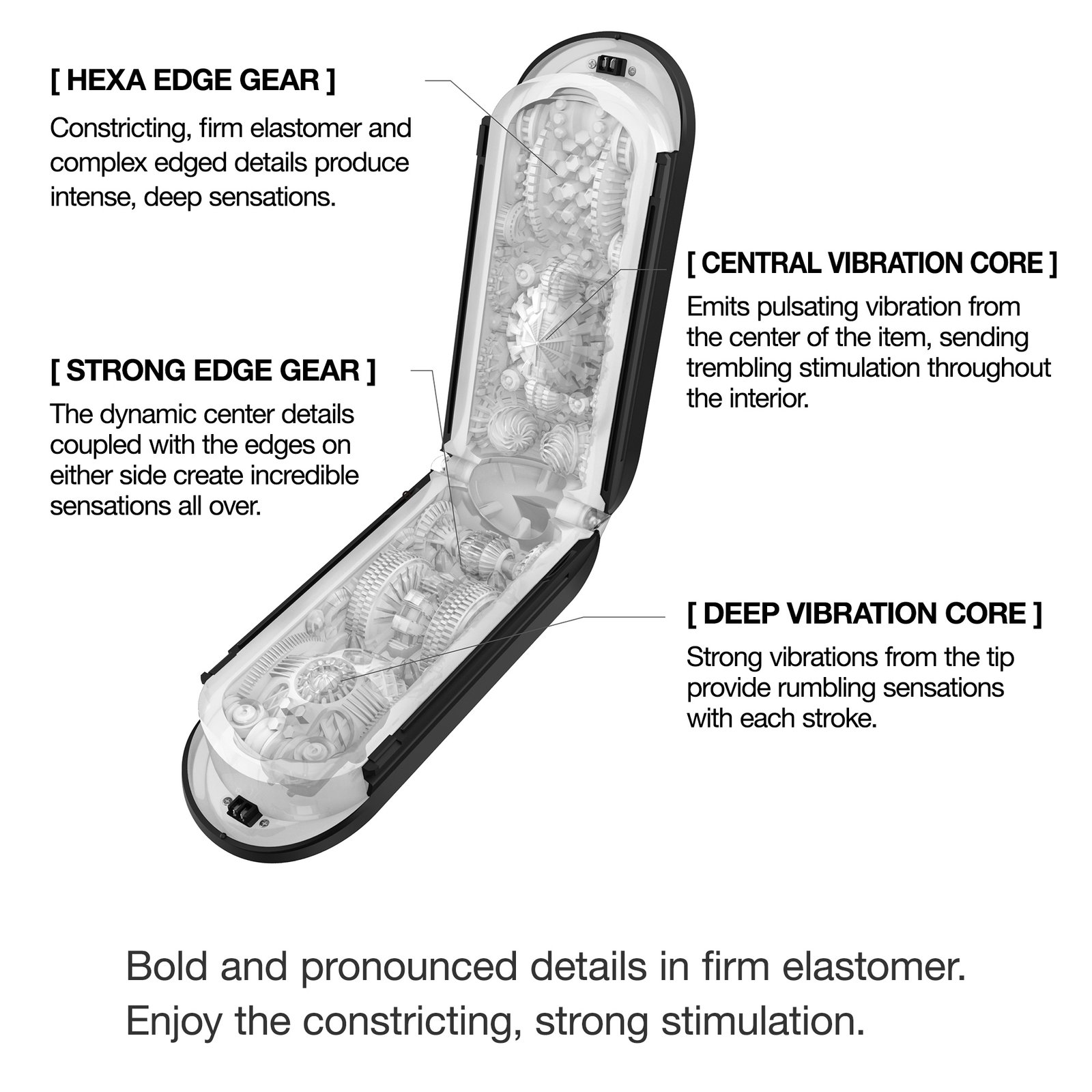 Flip Zero Gravity Vibrating - Black - Image 5