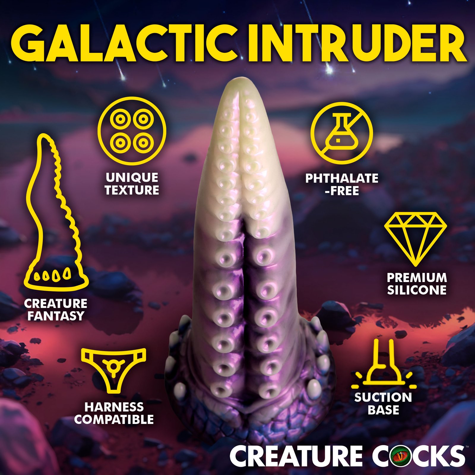 Astropus Tentacle Silicone Dildo - Image 5