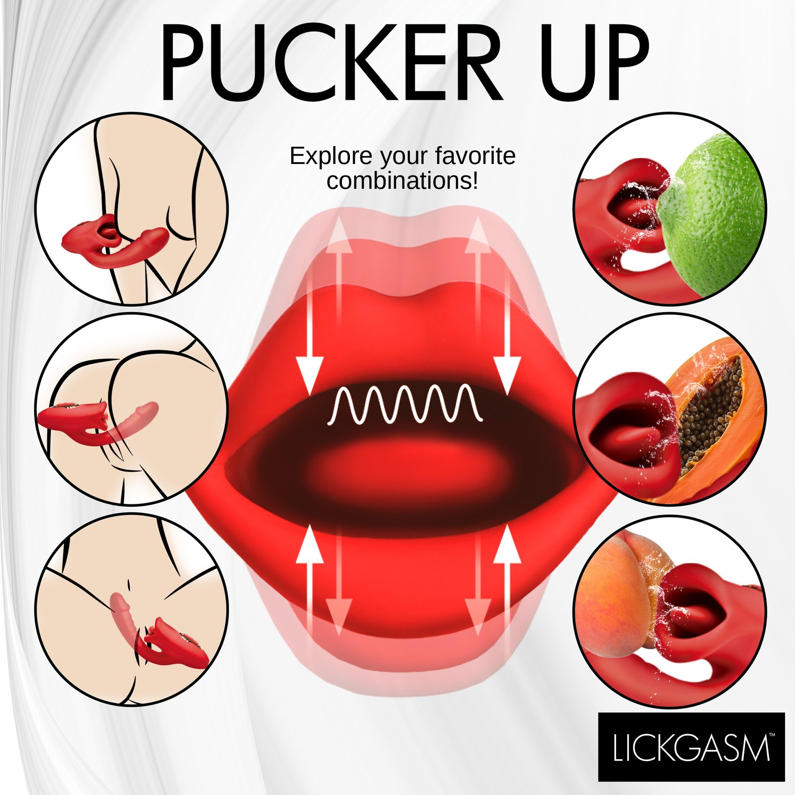 Deep Kiss Silicone Licking Rabbit Vibrator - Image 6