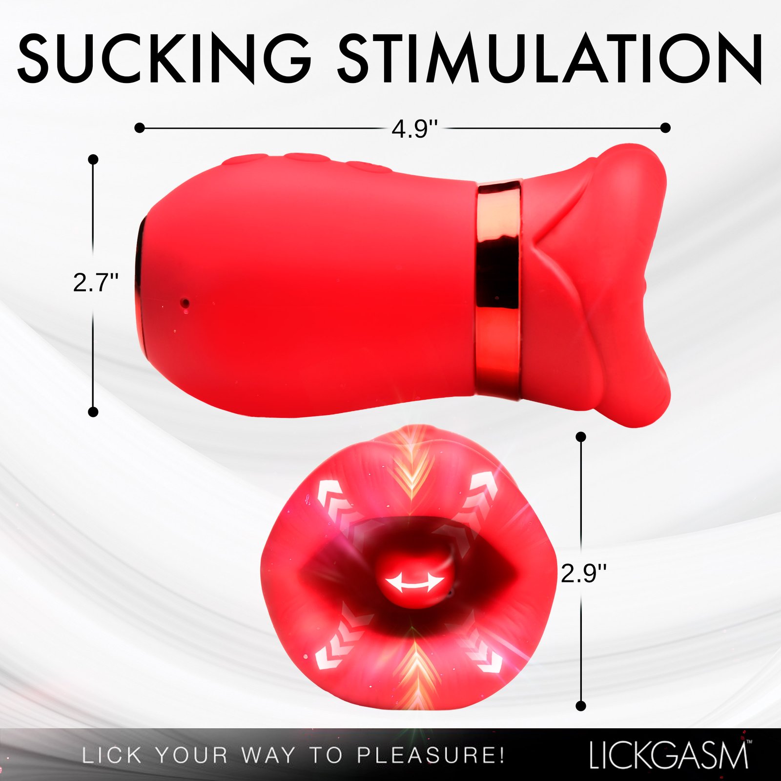 Kiss Me More Kissing, Sucking and Vibrating Clitoral Stimulator - Image 4