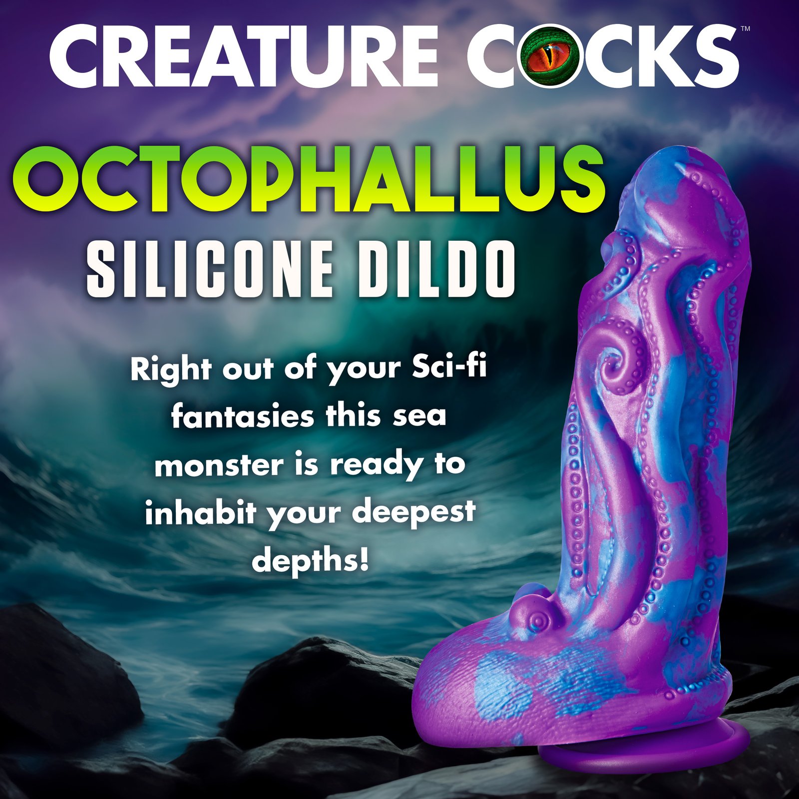 Octophallus Silicone Dildo - Image 2