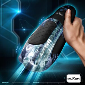 Pleasure Grip Sucking & Vibrating Masturbator