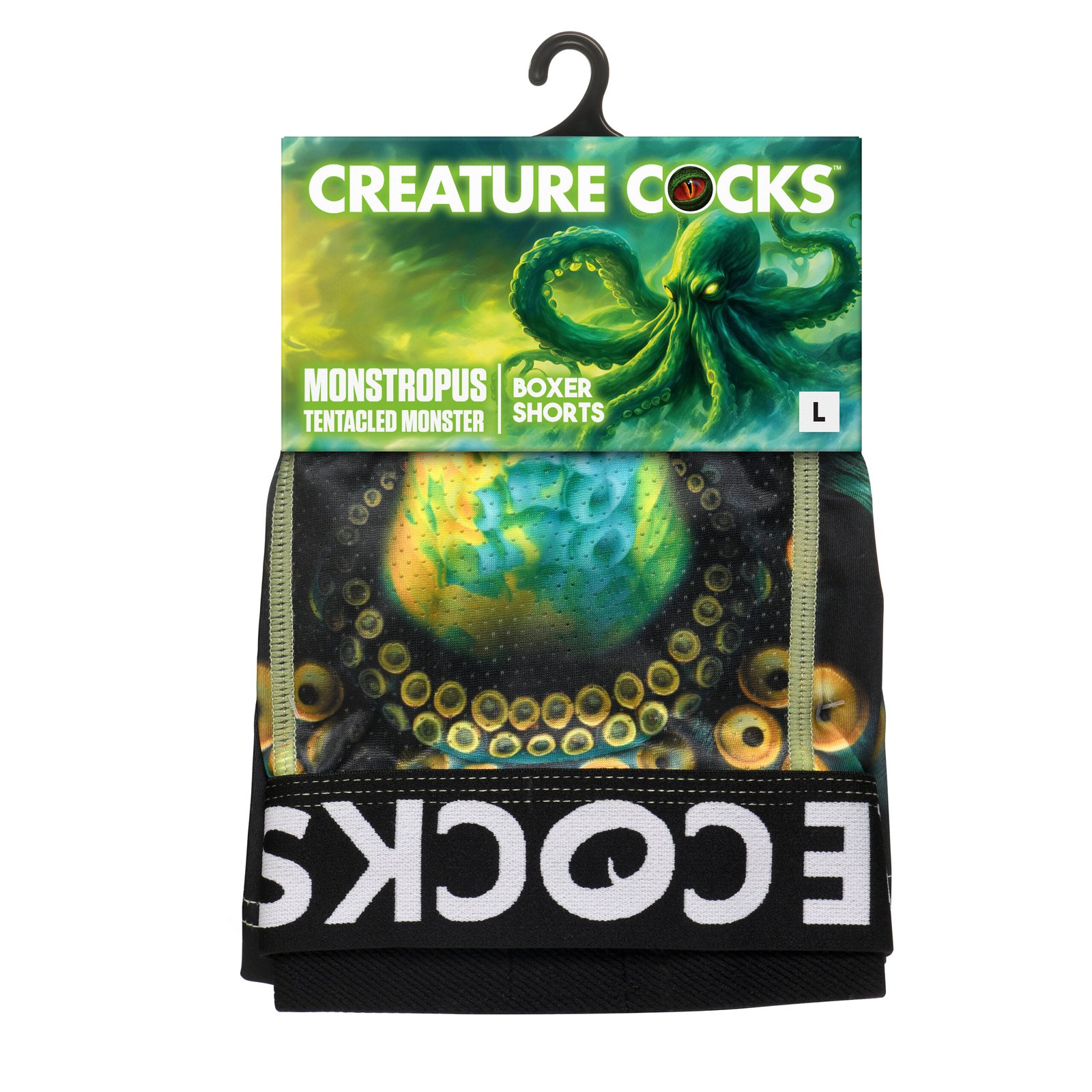 Creature Wear Monstropus Tentacled Monster Boxer Shorts - Large - Image 7
