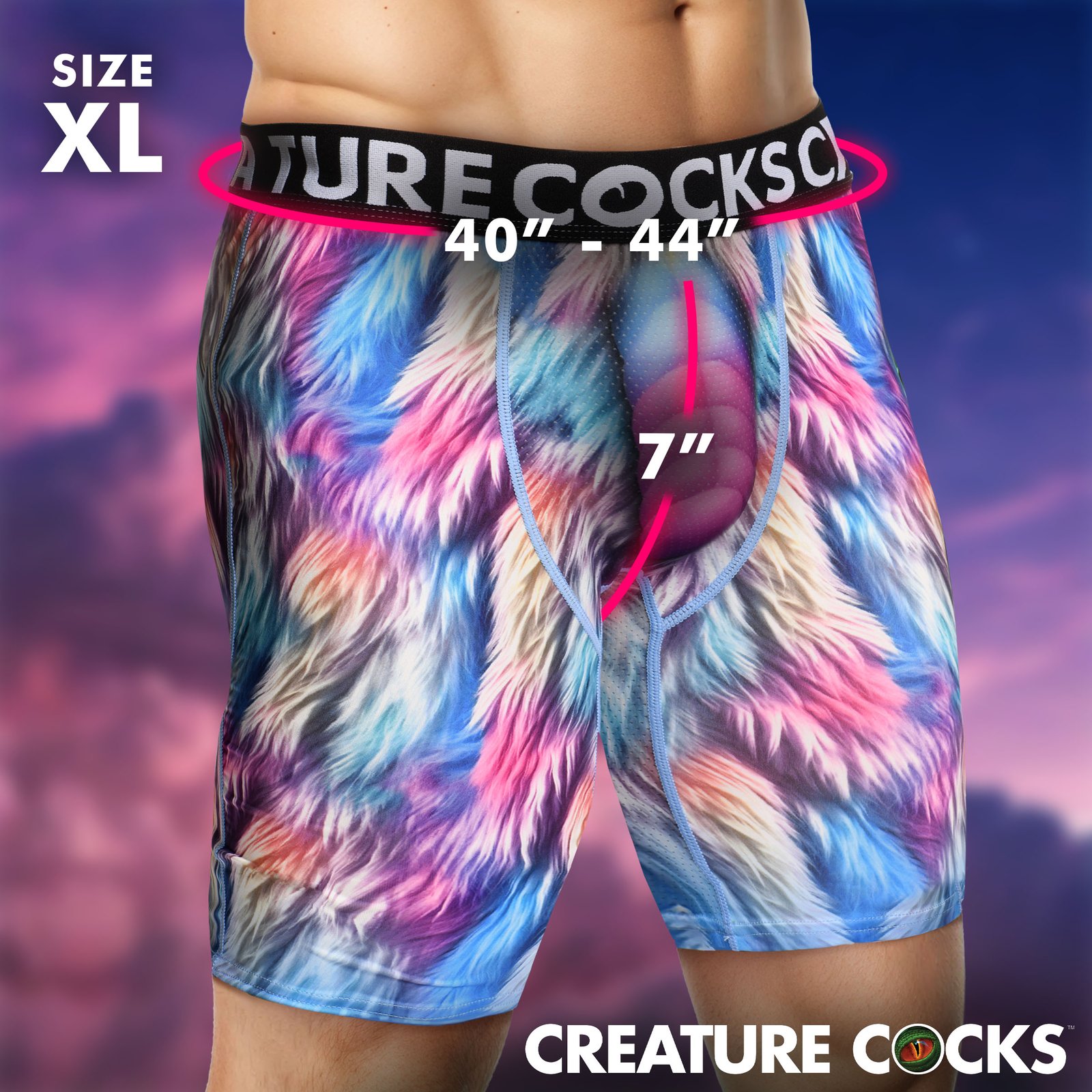 Creature Wear Mystique Unicorn Boxer Shorts - X-Large - Image 5