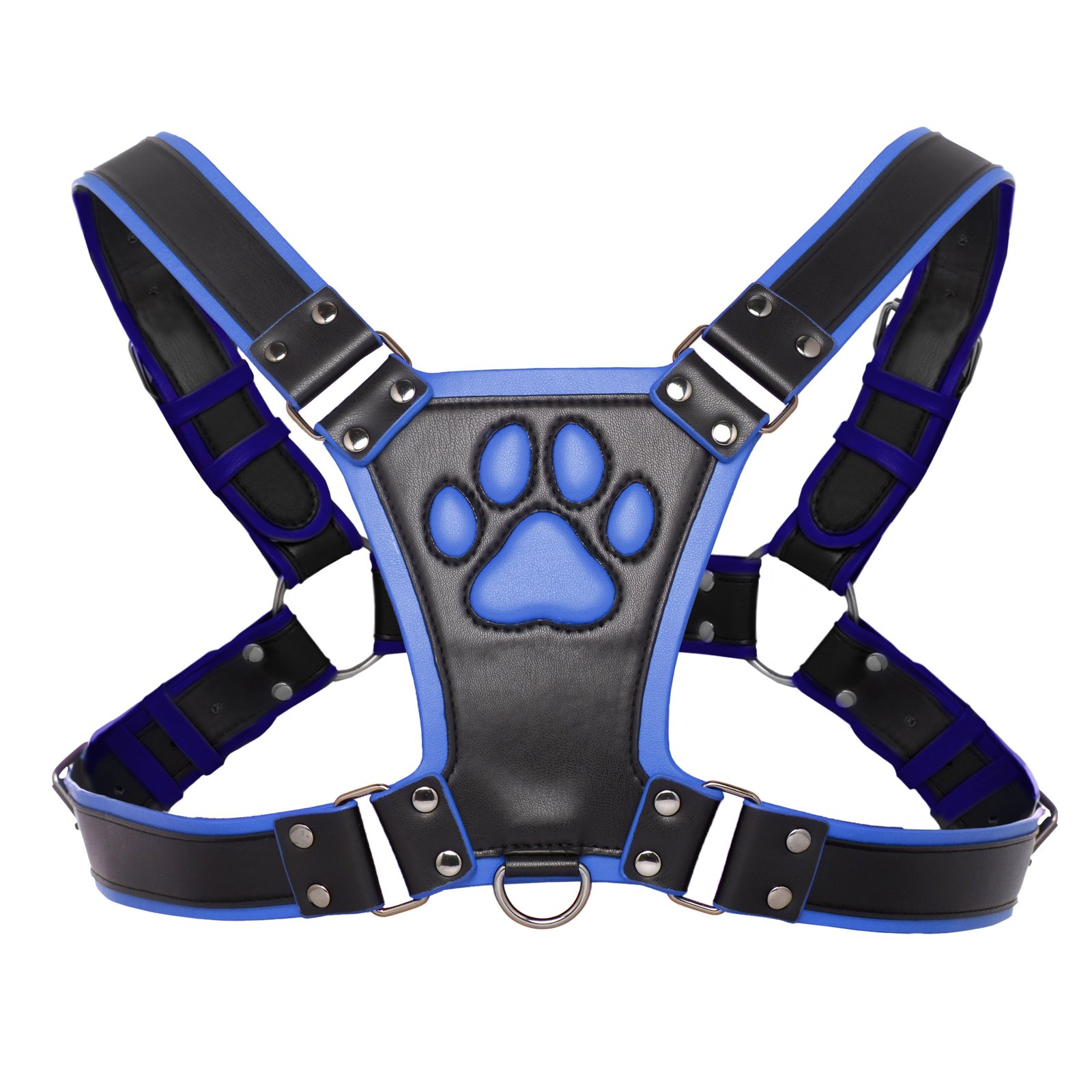 Alpha Pup Bulldog Harness - Blue - Image 6