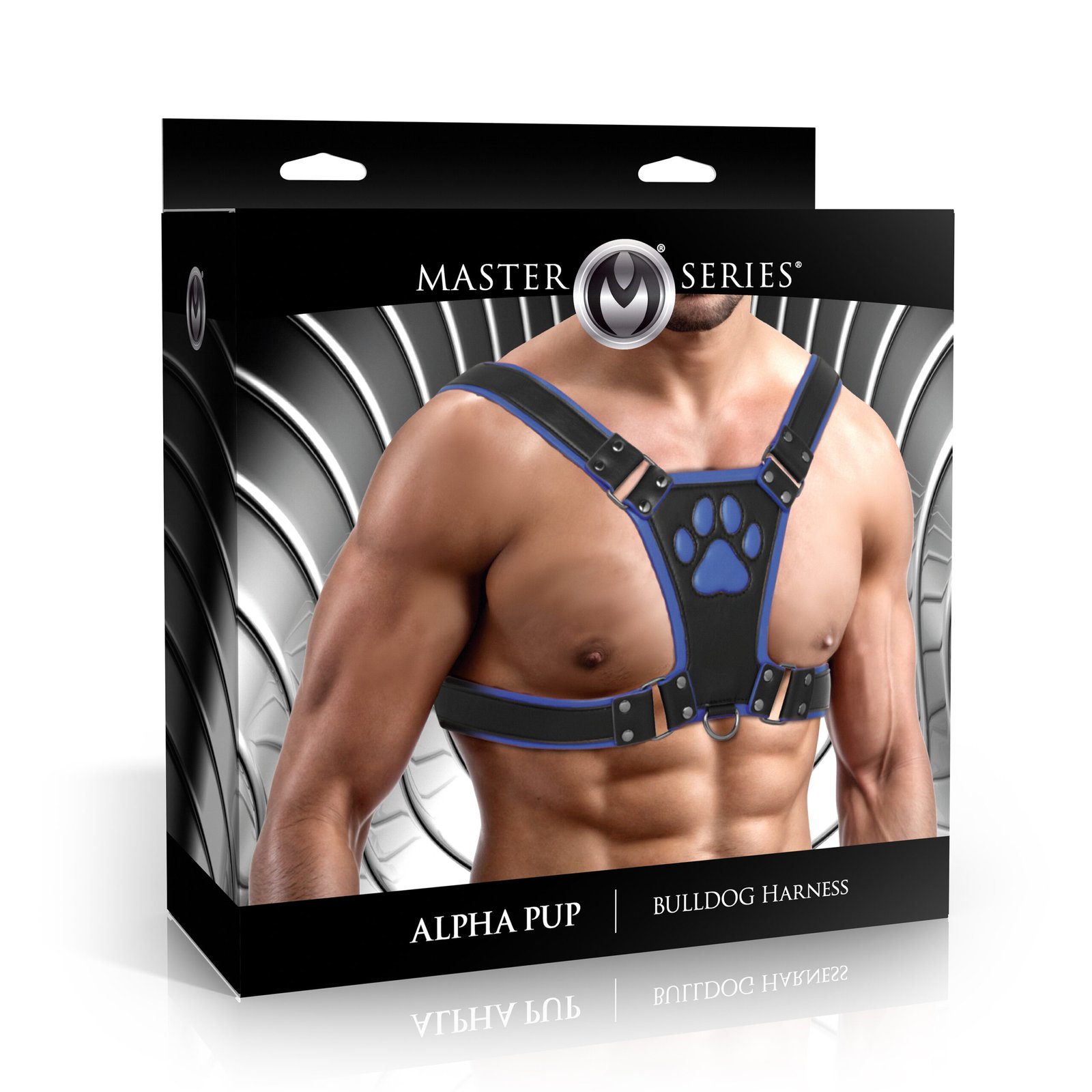 Alpha Pup Bulldog Harness - Blue - Image 7
