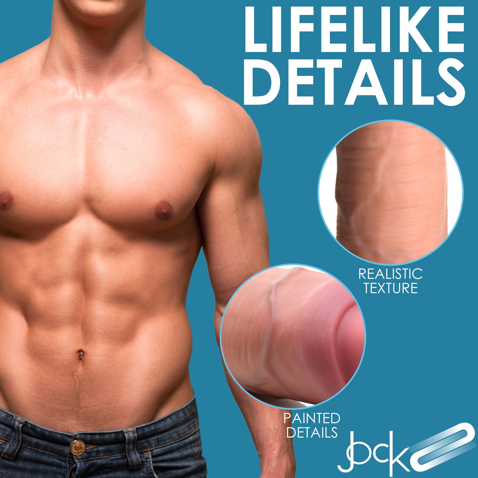 8.5 Inch Dual Density Uncut Dildo - Image 6