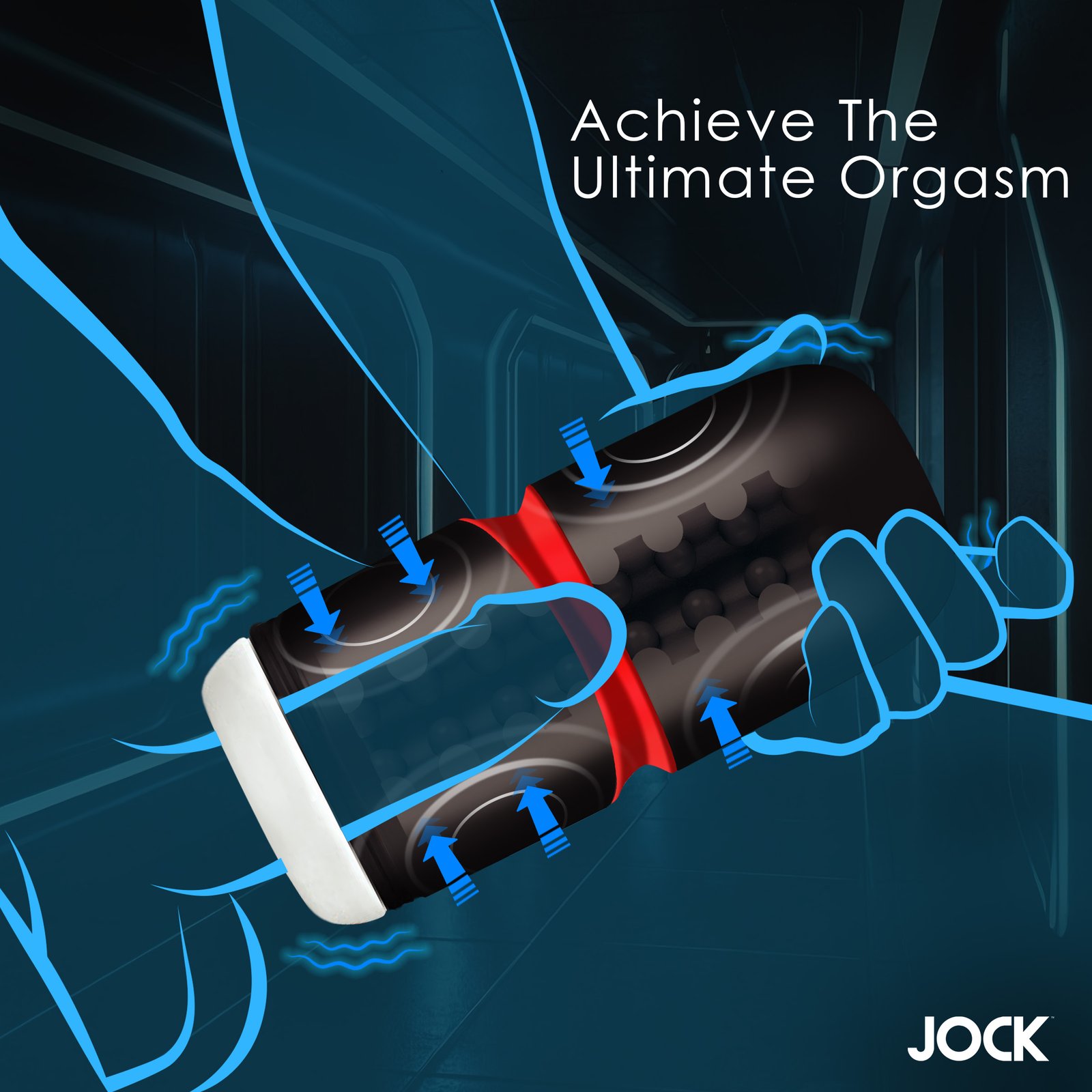JOCK Tightening & Vibrating Masturbator - Image 4