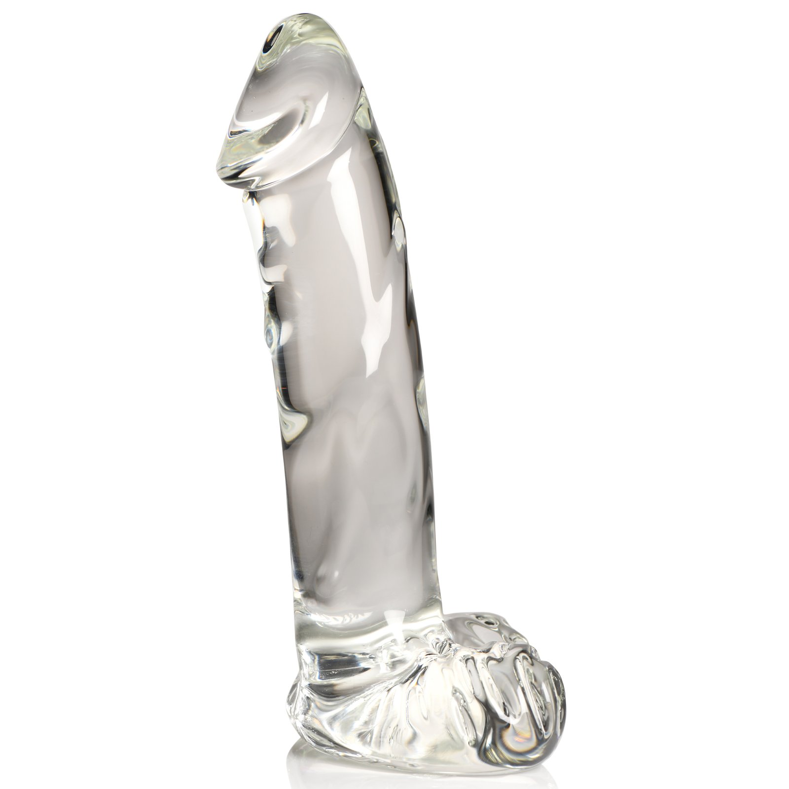 Glass Dildo with Balls - Image 8