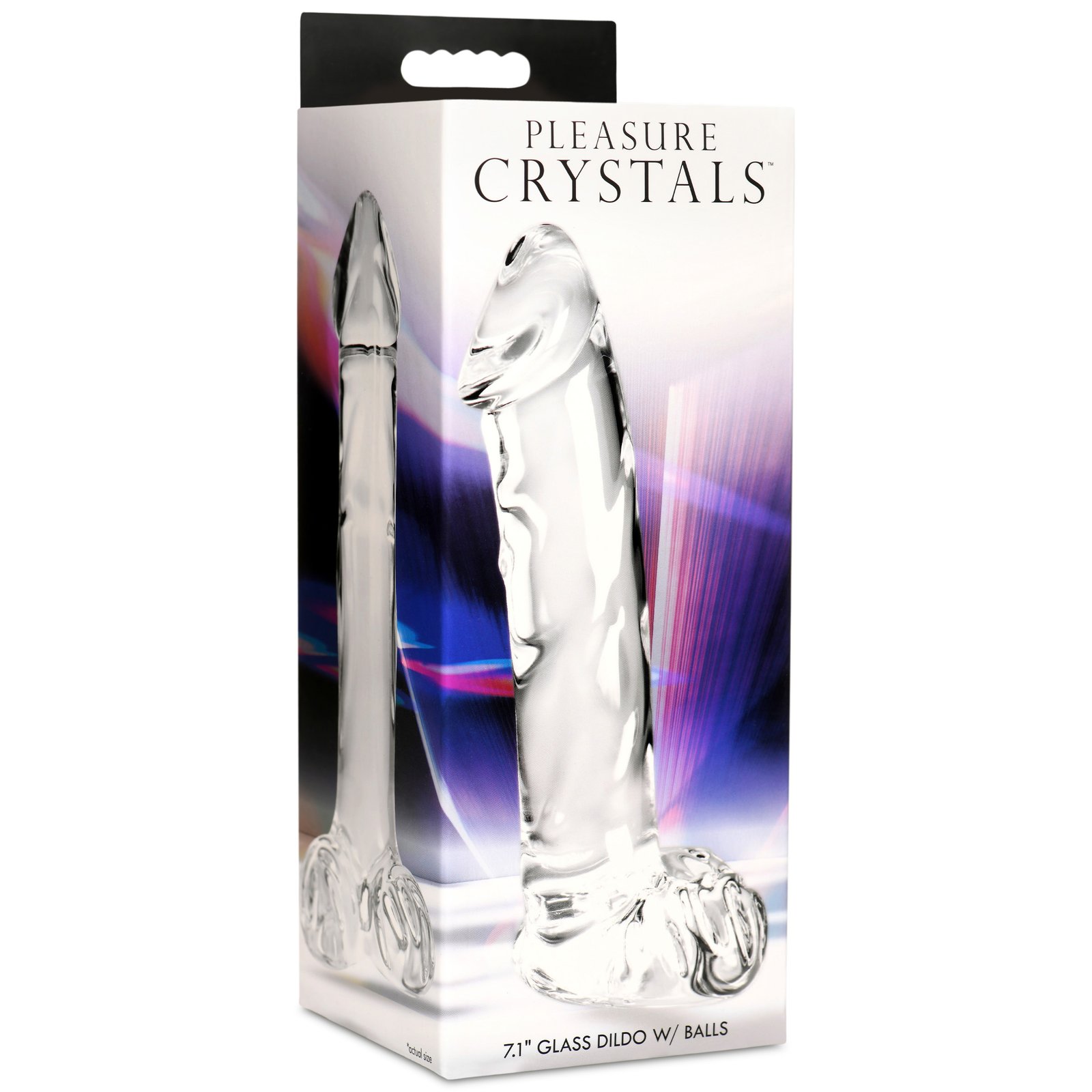 Glass Dildo with Balls - Image 10