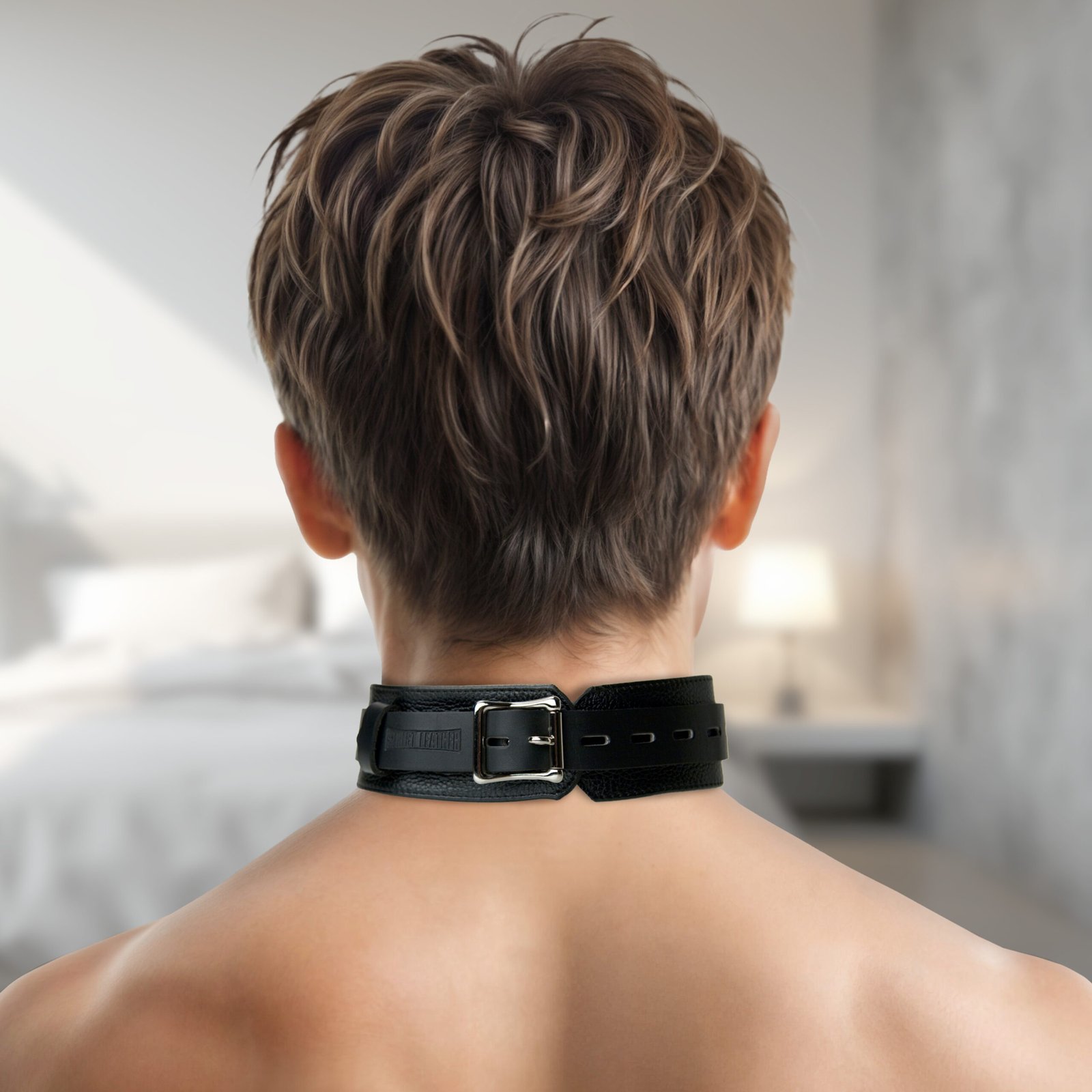 Strict Leather Deluxe Locking Collar - Image 2