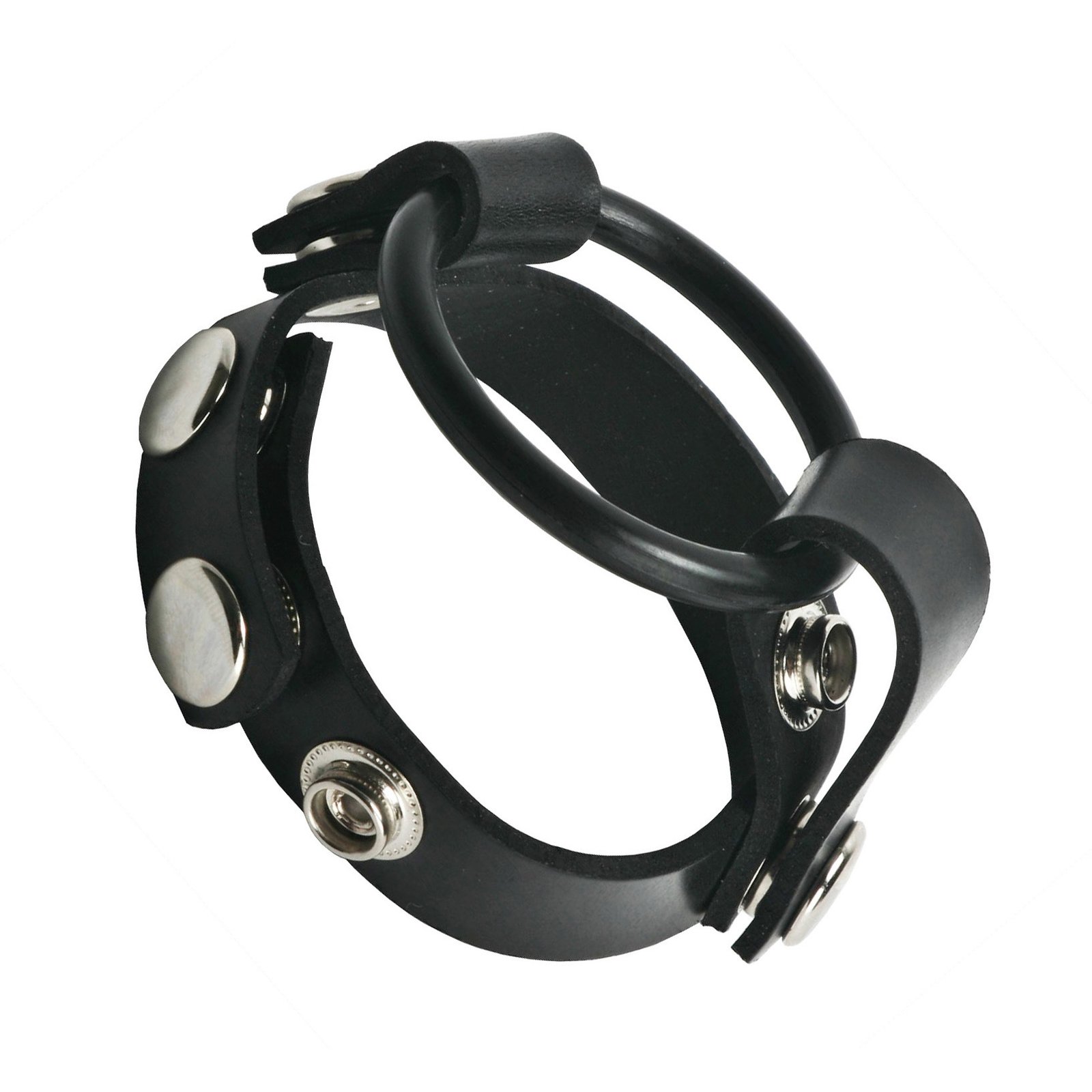 Rubber Cock Ring Harness - Image 3