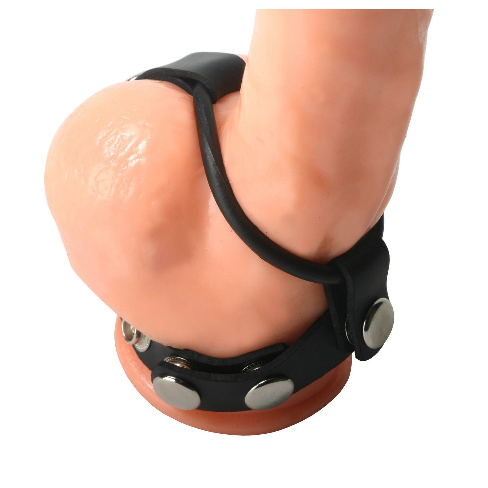 Rubber Cock Ring Harness - Image 2