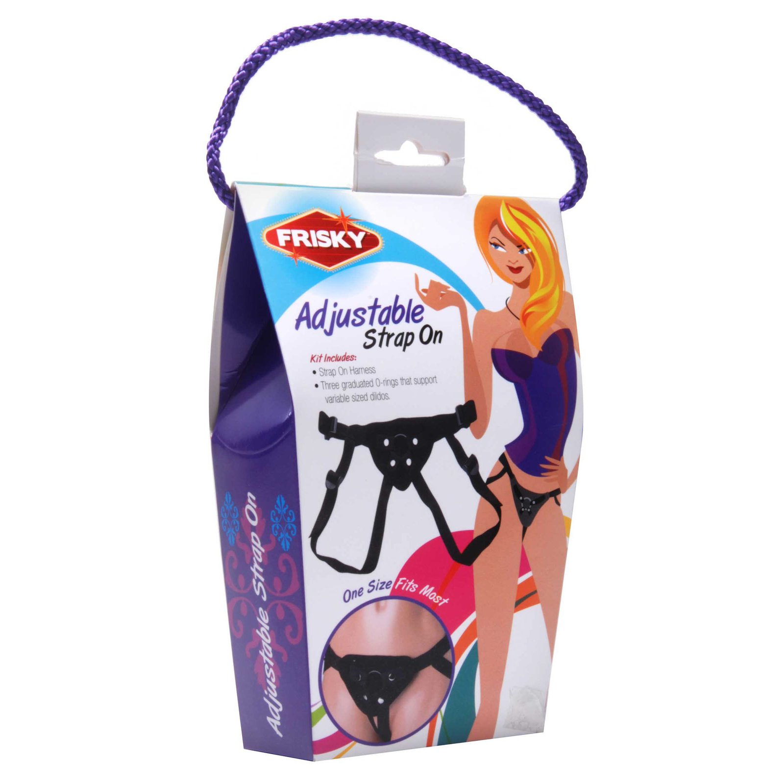 Frisky Adjustable Strap On Harness - Image 4