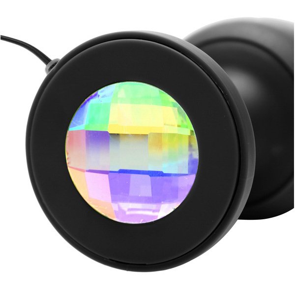 Paragon Gem Accented Vibrating Anal Plug with Internal Stimulation - Image 5