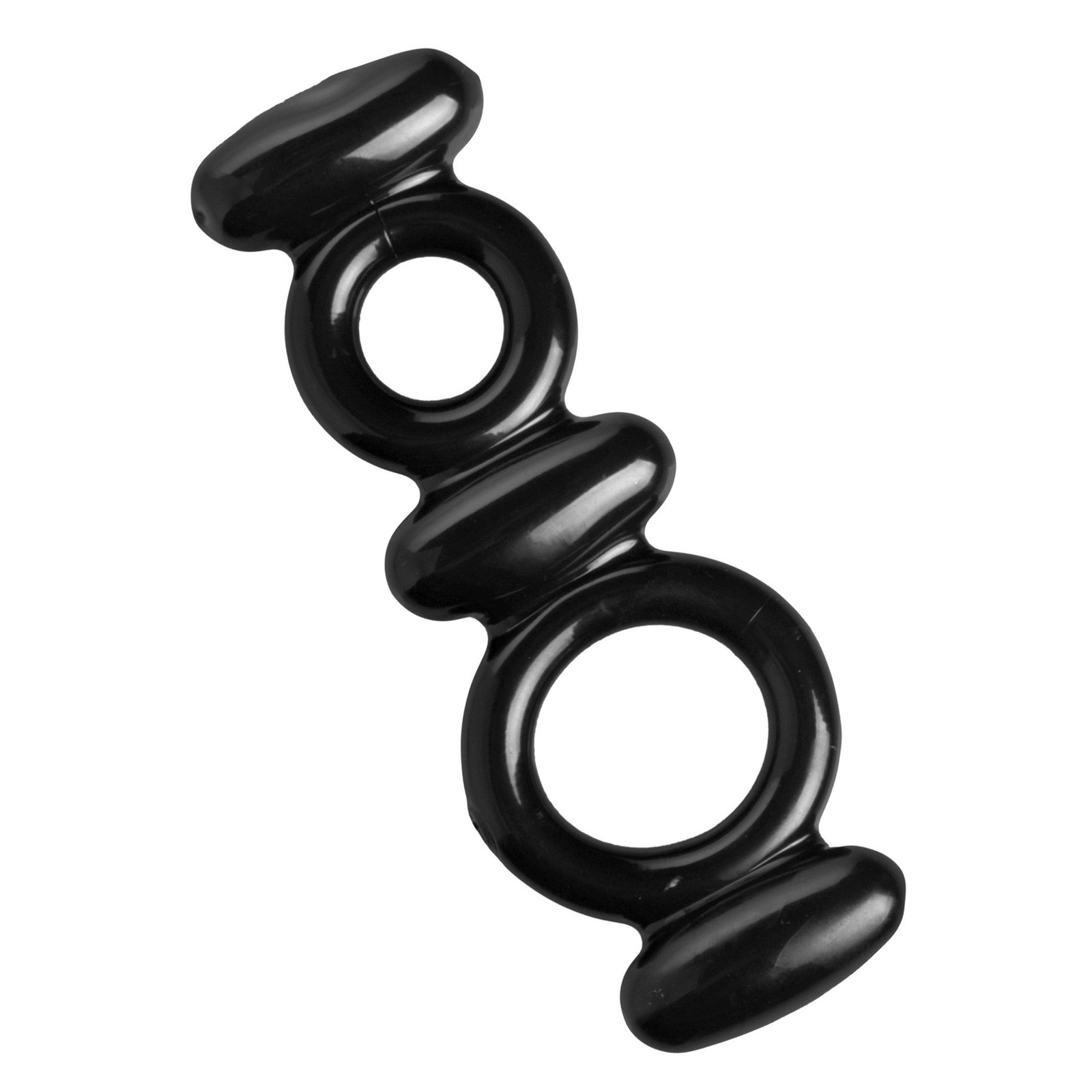 Dual Stretch To Fit Cock and Ball Ring - Image 2