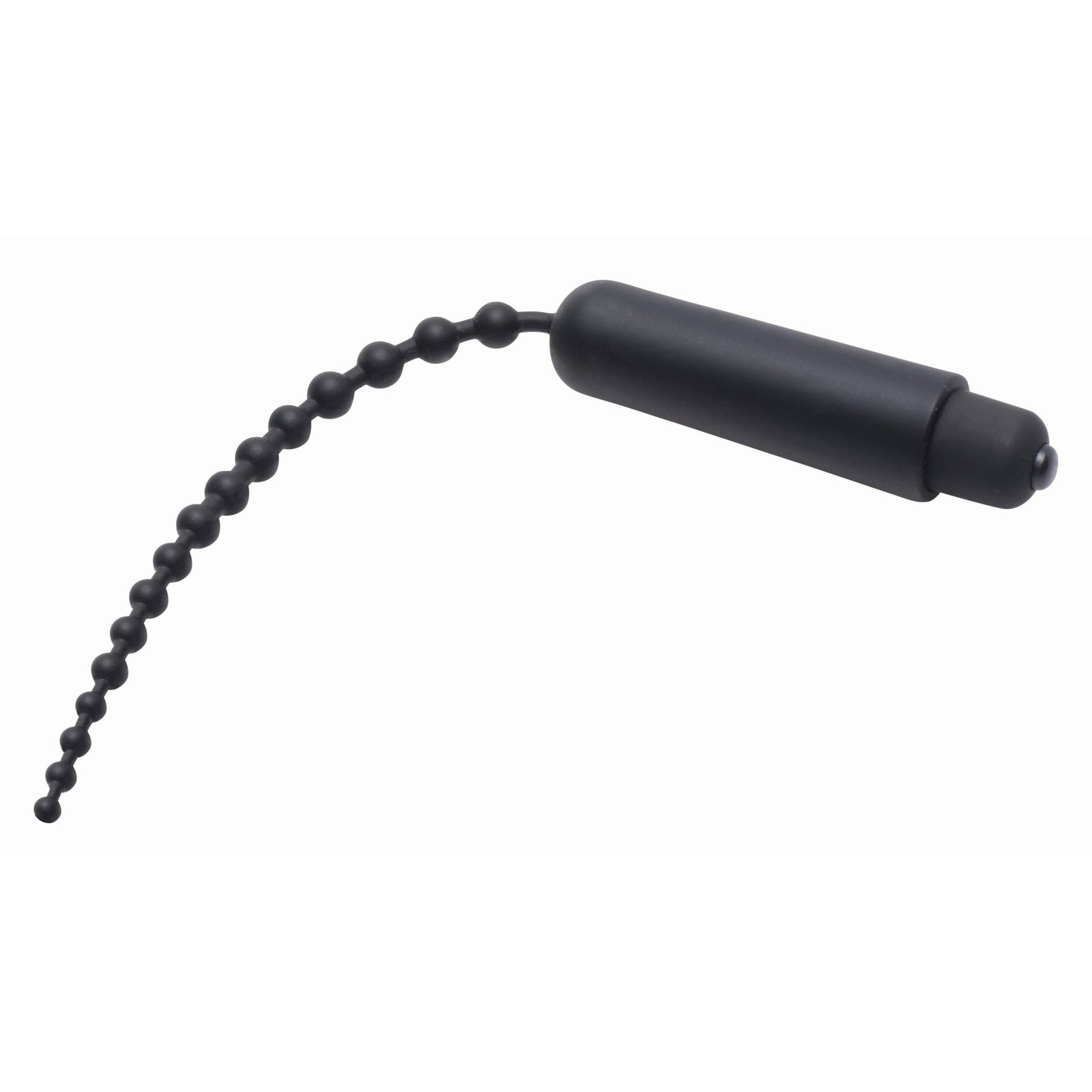 Dark Rod Vibrating Beaded Silicone Sound - Image 2