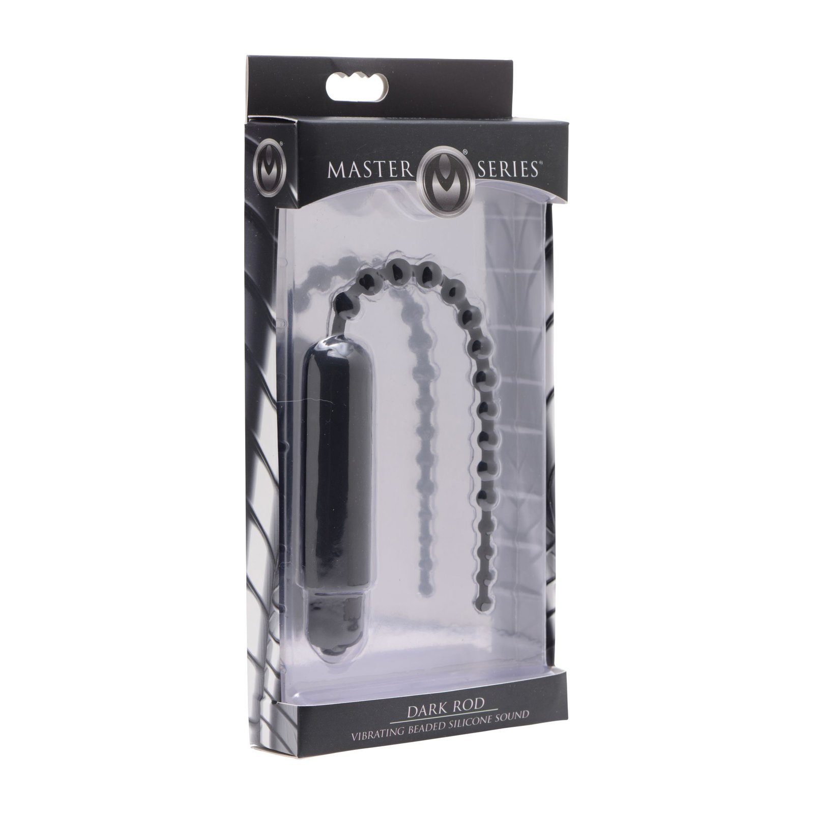 Dark Rod Vibrating Beaded Silicone Sound - Image 4
