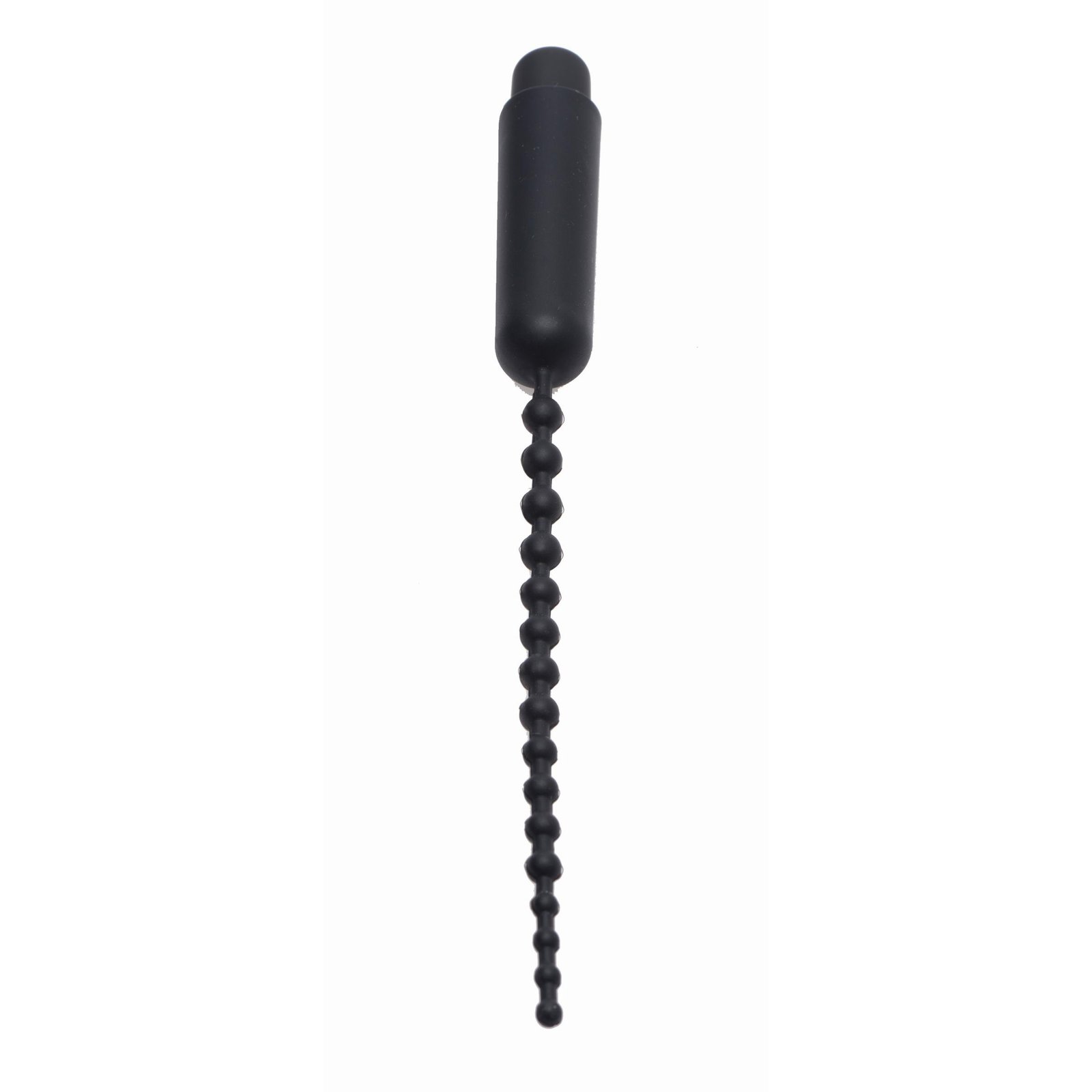 Dark Rod Vibrating Beaded Silicone Sound - Image 3