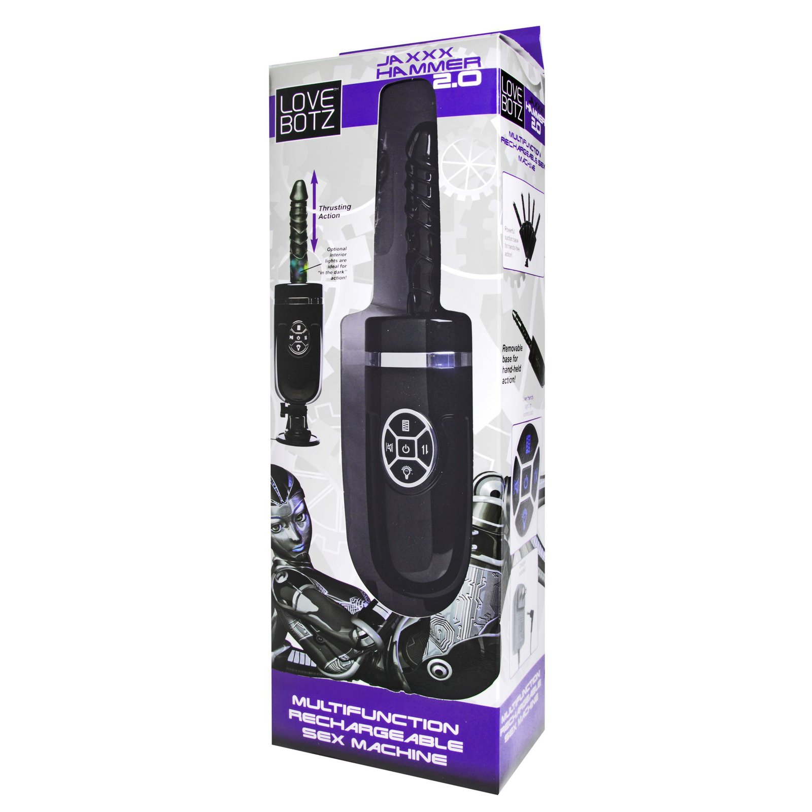 Jaxxx Hammer 2.0 Multifunction Rechargeable Sex Machine - Image 5