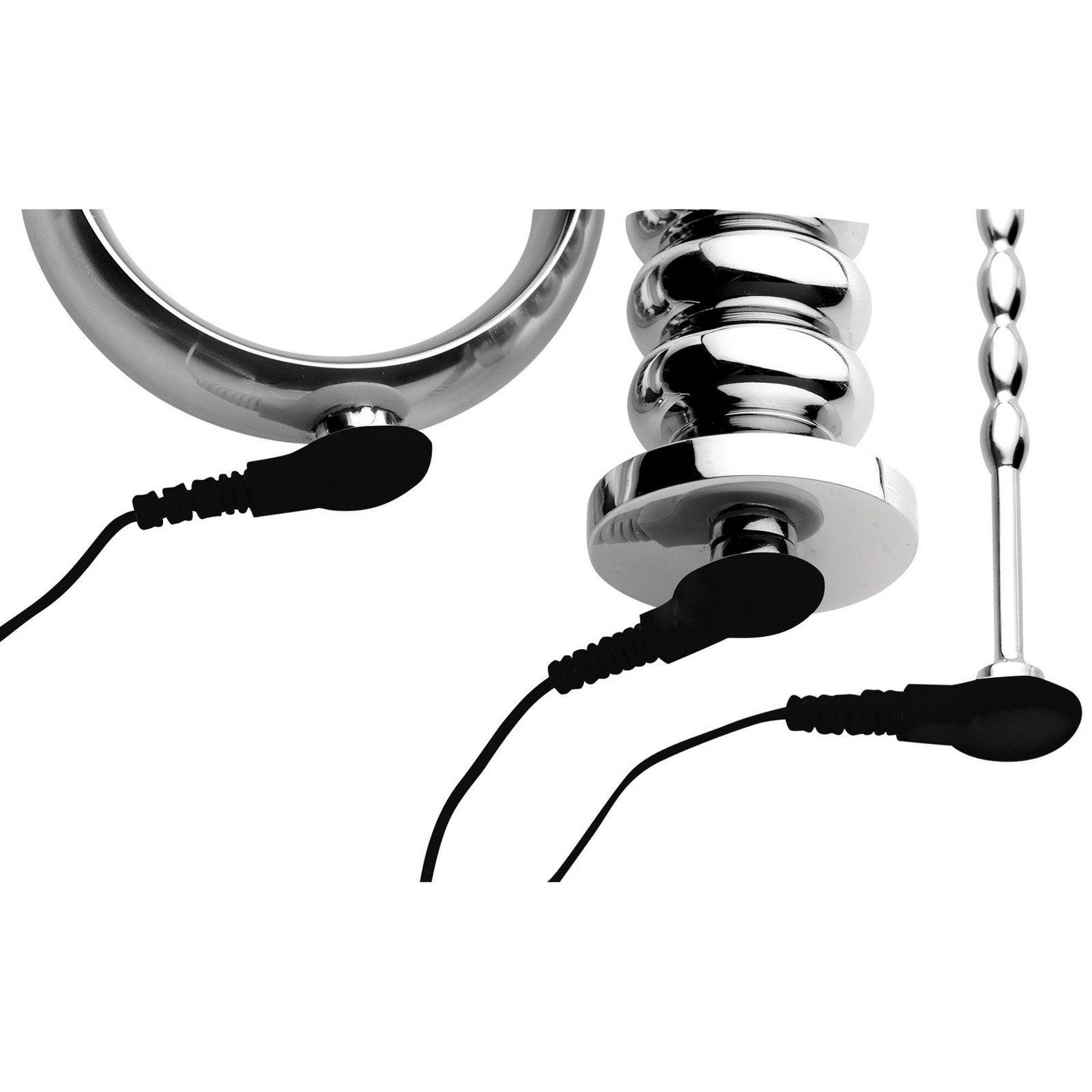 Zeus Deluxe Series Voltaic For Him Stainless Steel Male E-stim Kit - Image 3