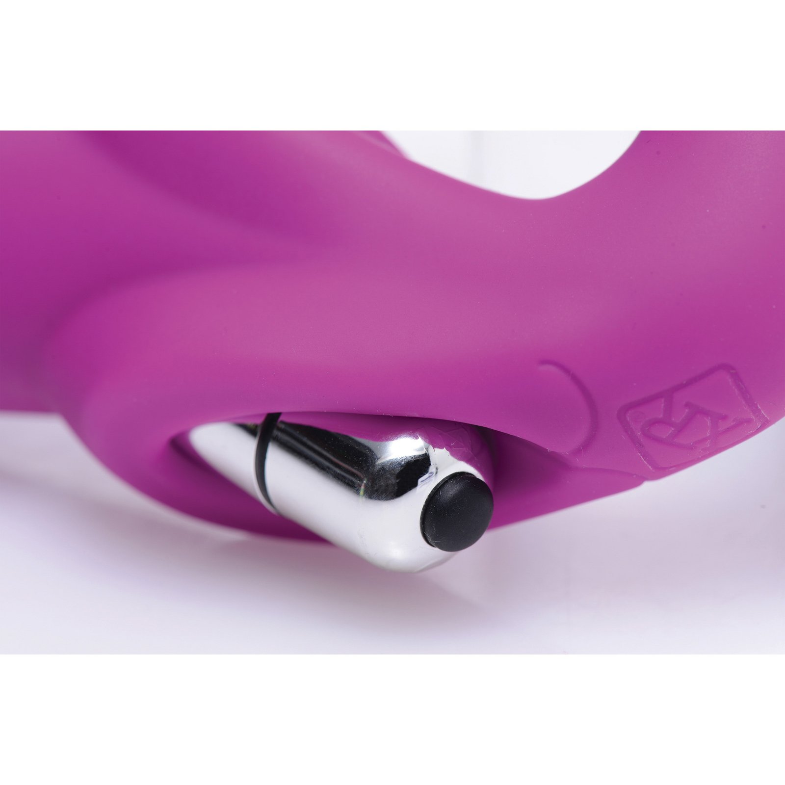 Evoke Vibrating Strapless Silicone Strap-on Dildo - Image 2