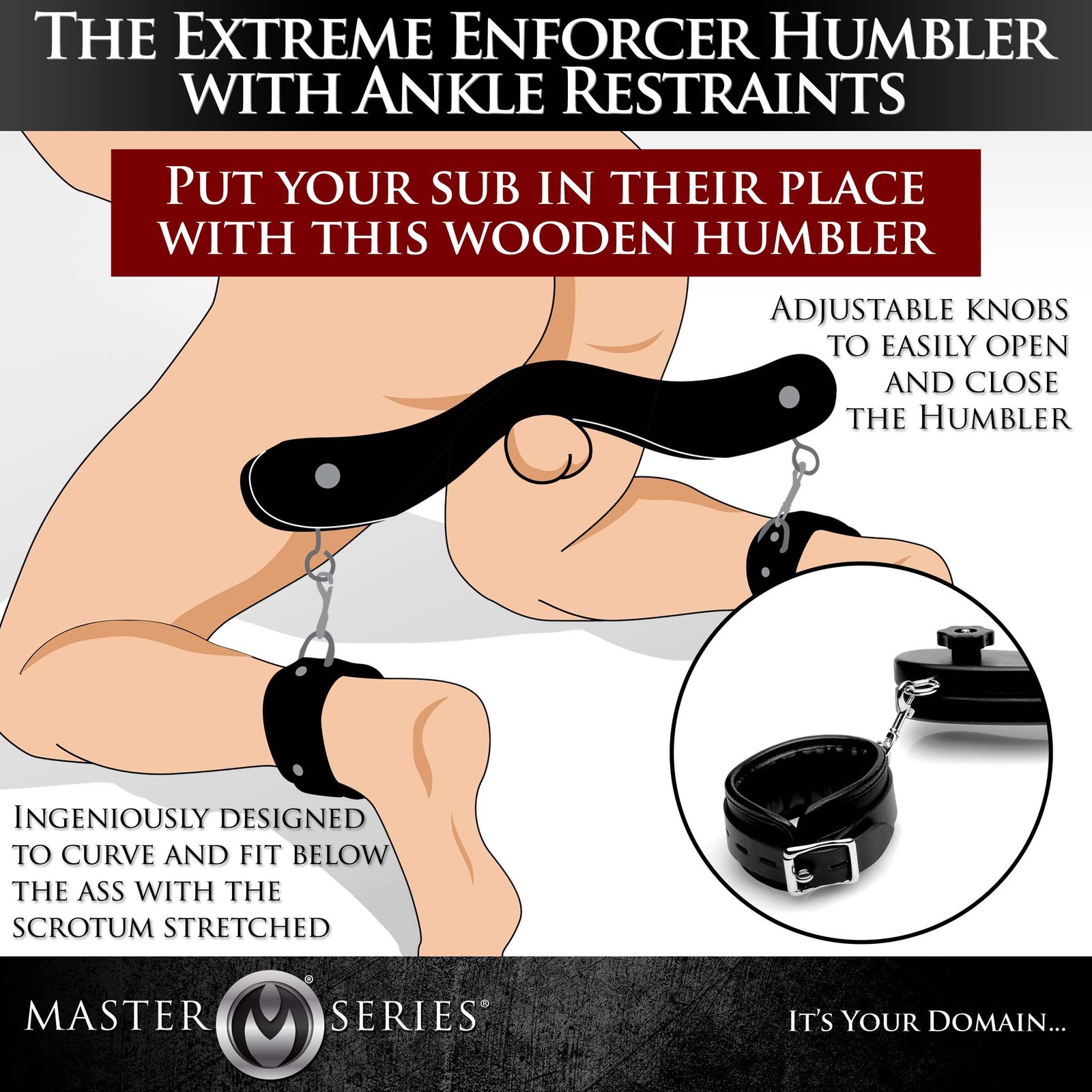 The Extreme Enforcer Humbler with Ankle Restraints - Image 3