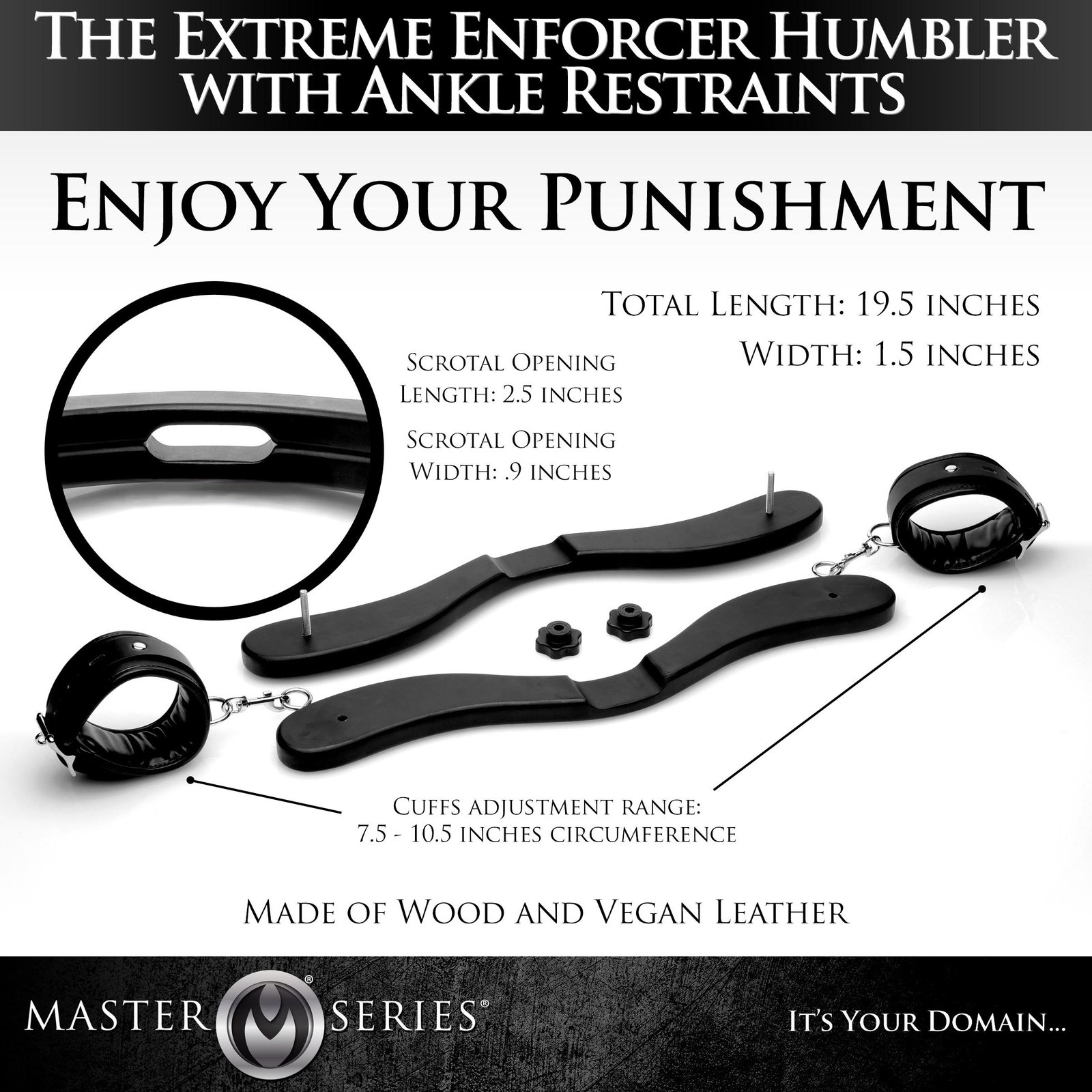 The Extreme Enforcer Humbler with Ankle Restraints - Image 4