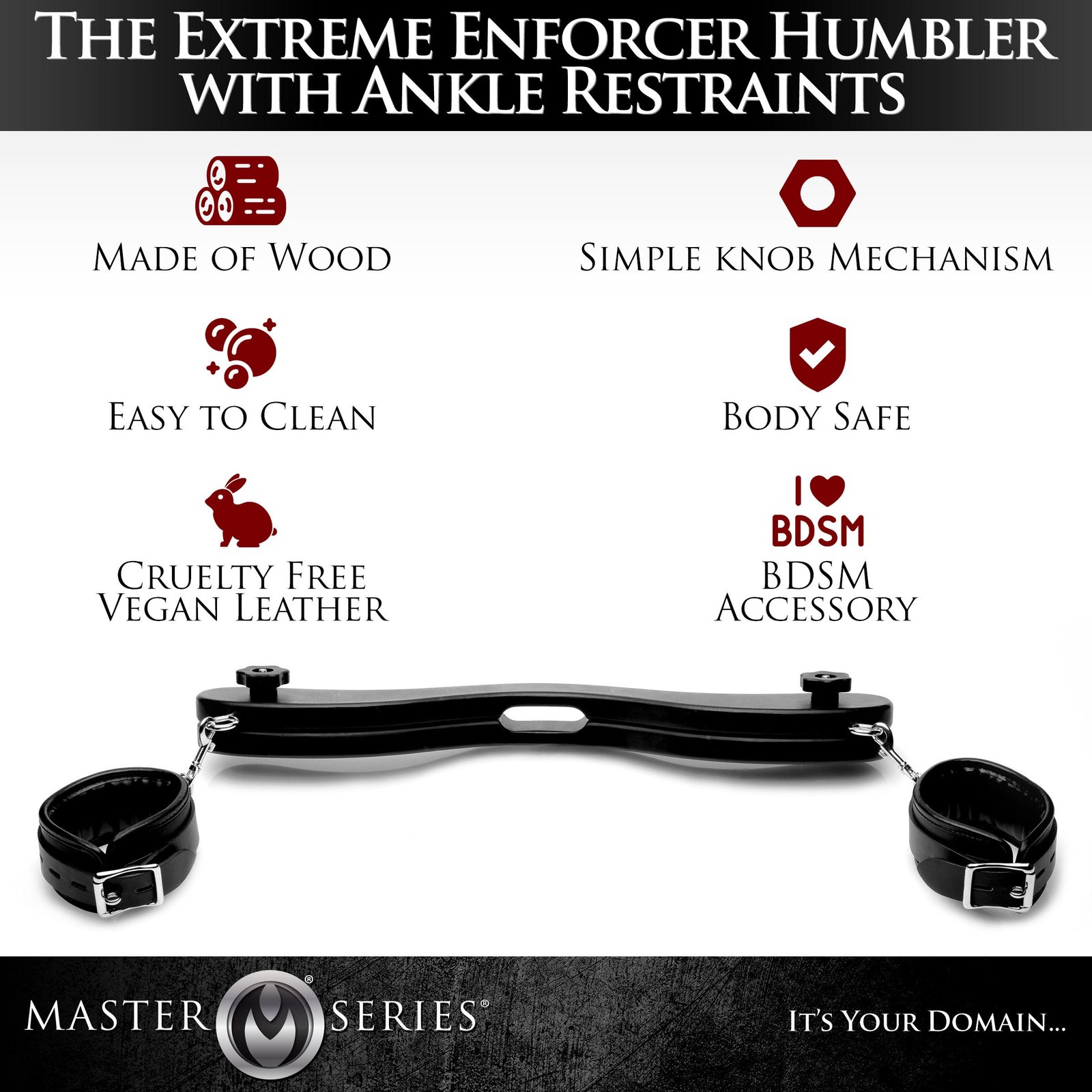 The Extreme Enforcer Humbler with Ankle Restraints - Image 5