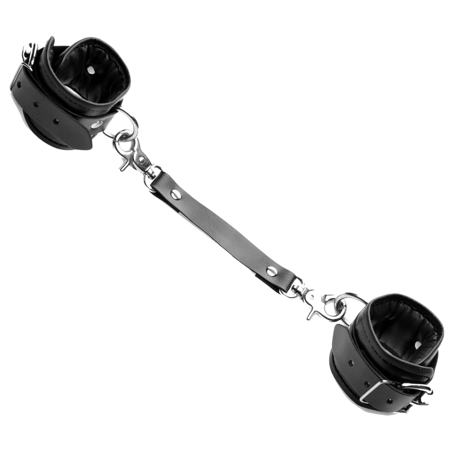 Strap Linked Bondage Cuffs - Wrist - Image 2