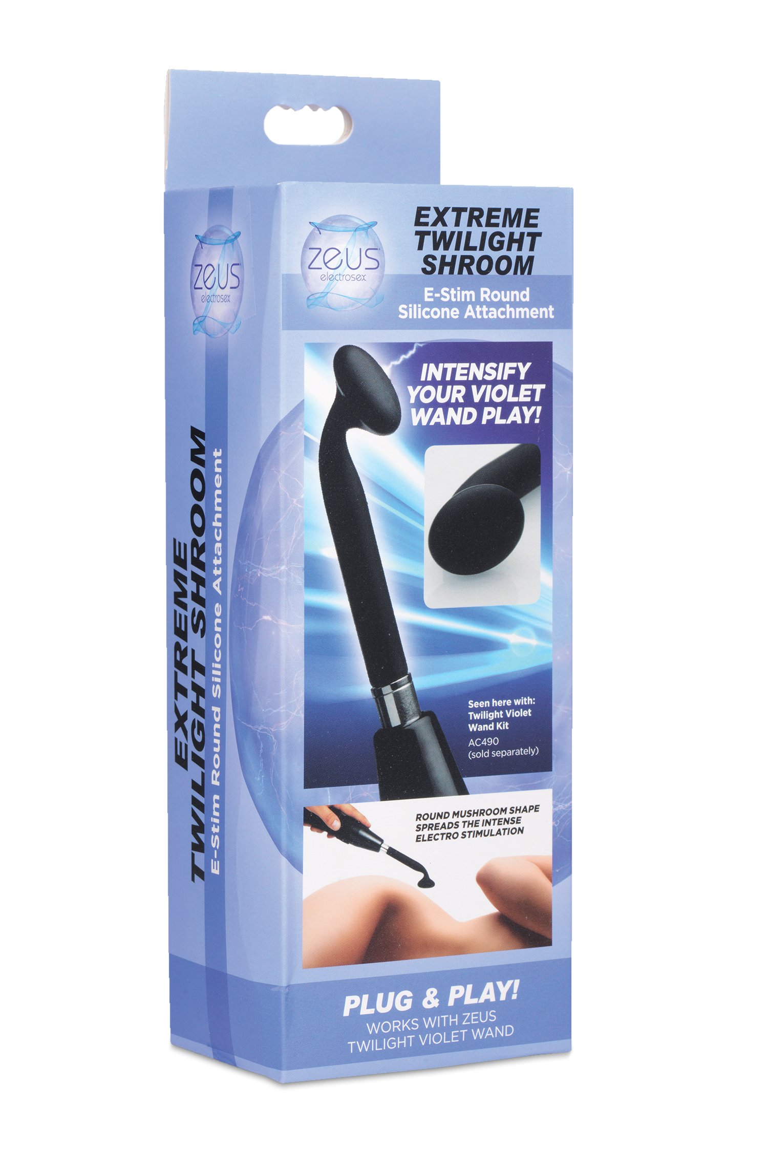 Extreme Twilight Round Silicone eStim Attachment - Image 6