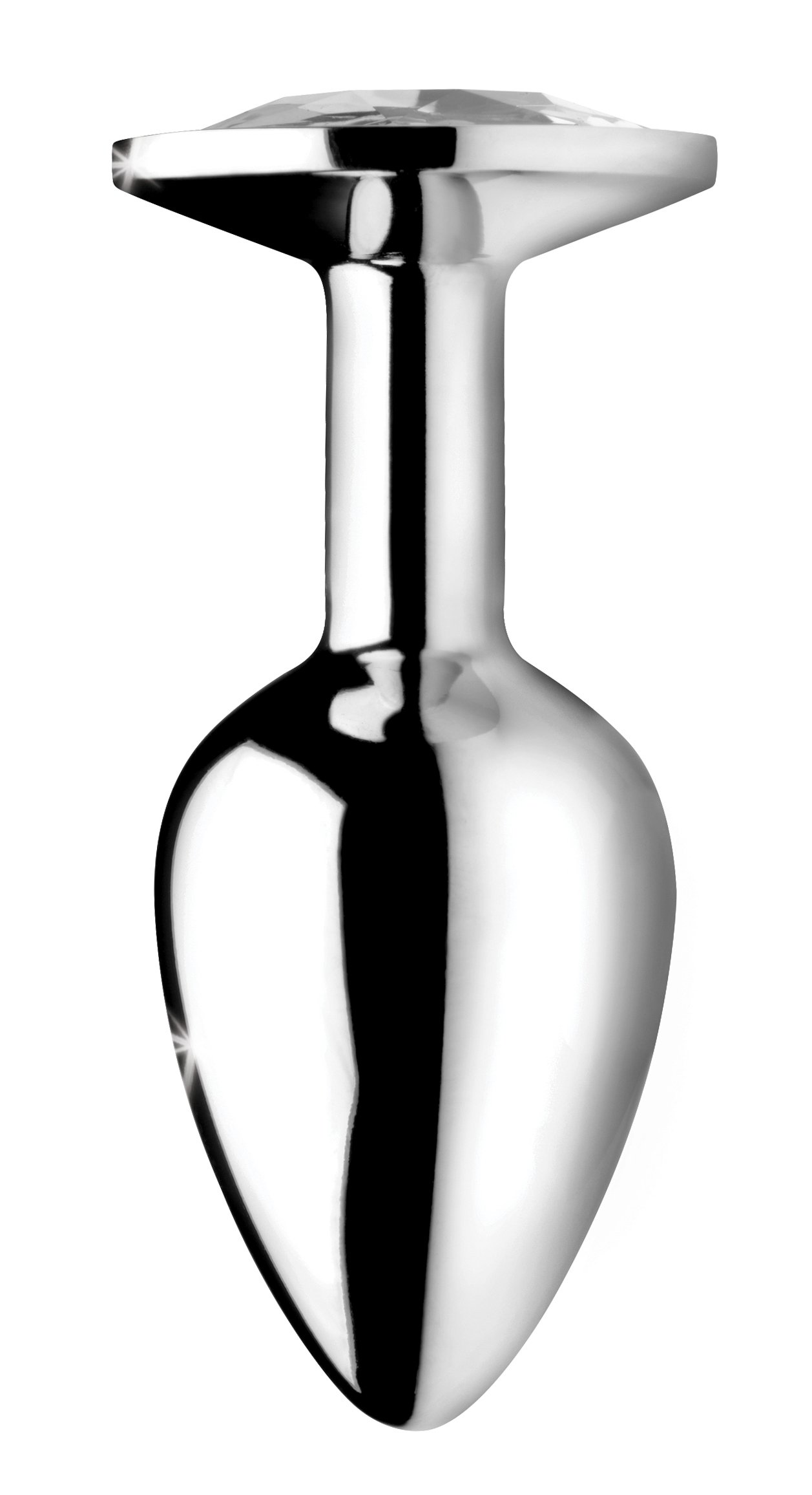 Clear Gem Anal Plug- Small - Image 2