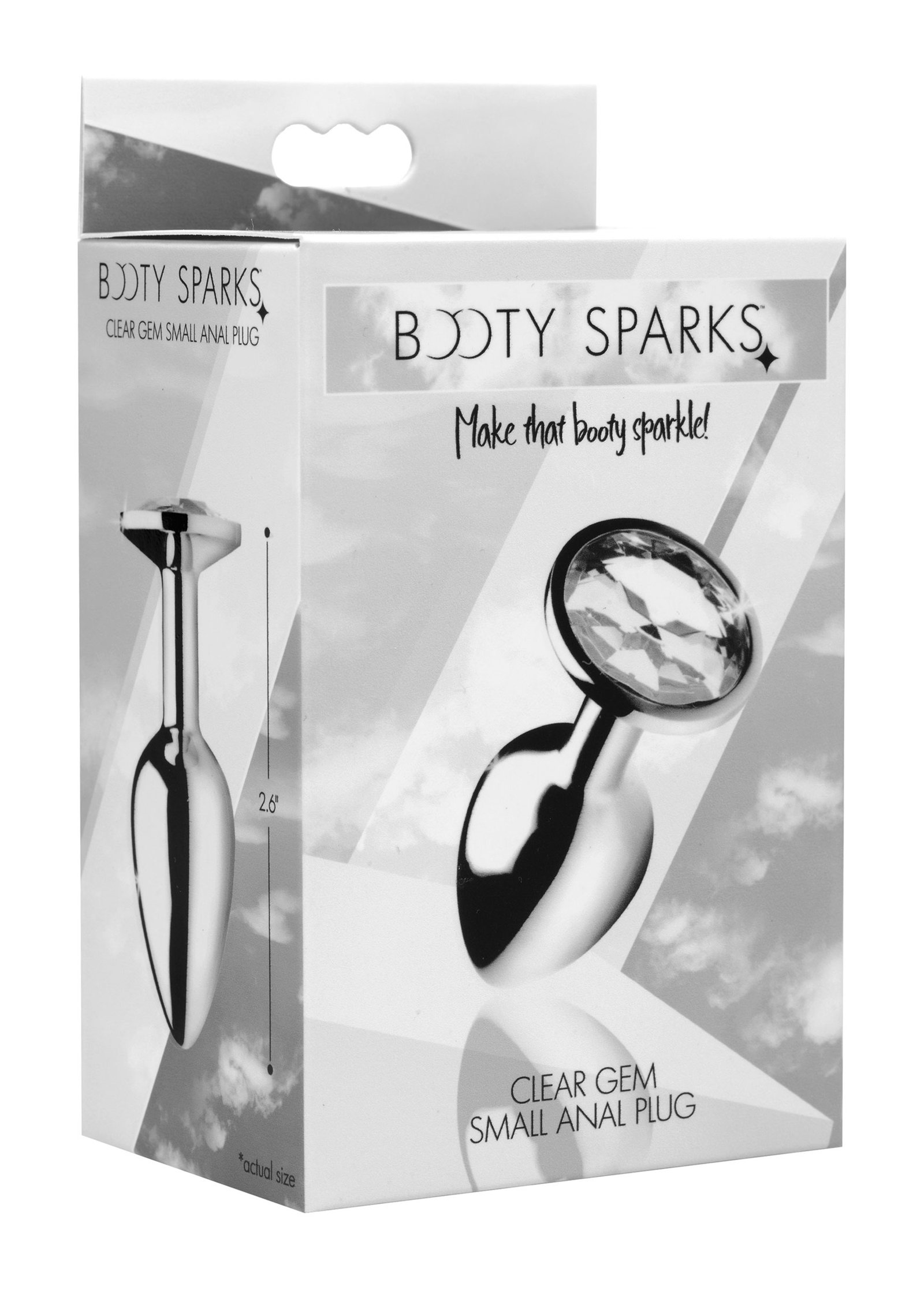 Clear Gem Anal Plug- Small - Image 5