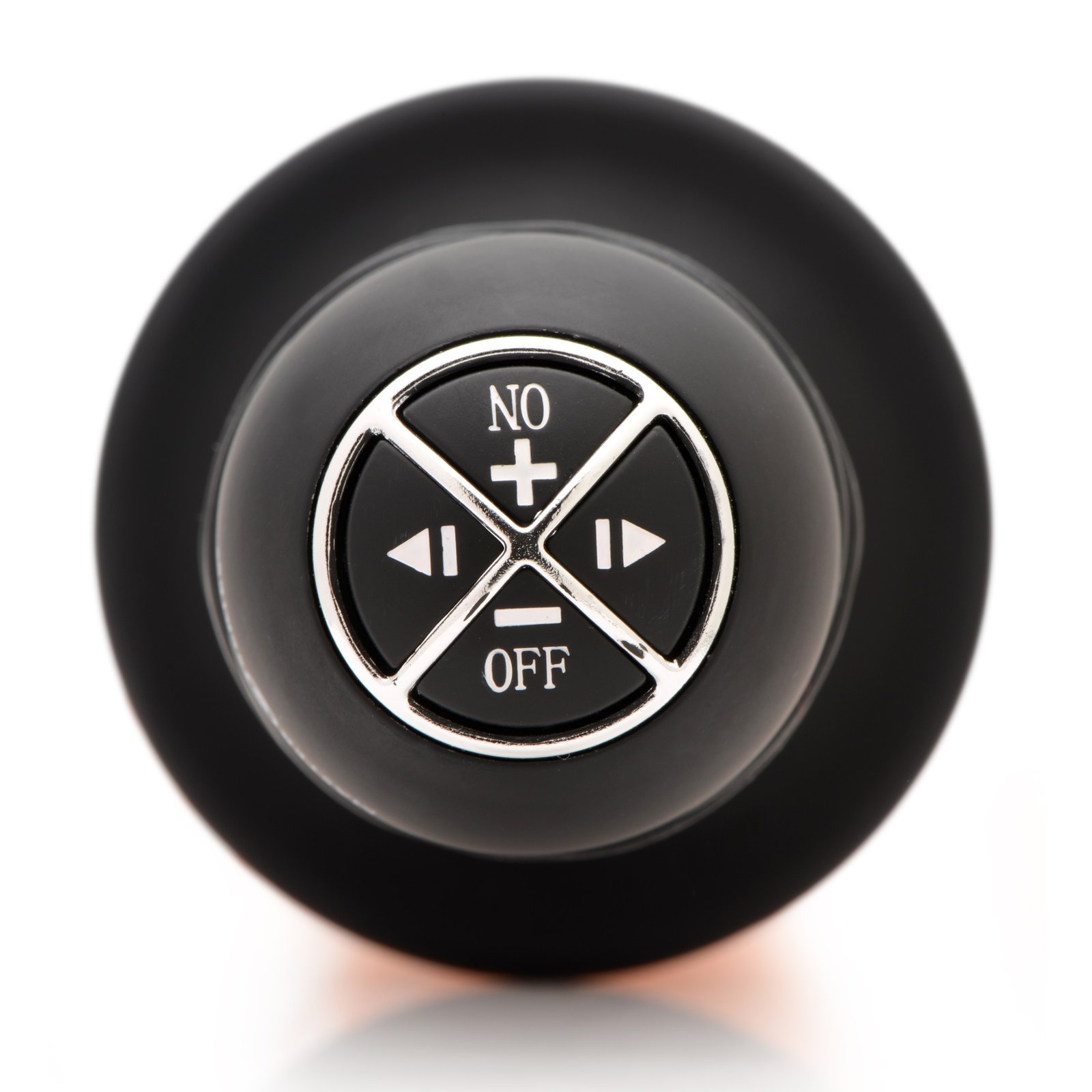 The Curved Dicktator 13 Mode Vibrating Giant Dildo Thruster - Flesh - Image 4