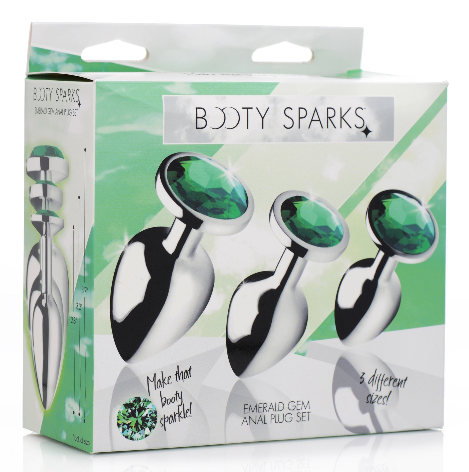 Emerald Gem Anal Plug Set - Image 5