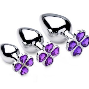 Flower Hearts Anal Plug Set
